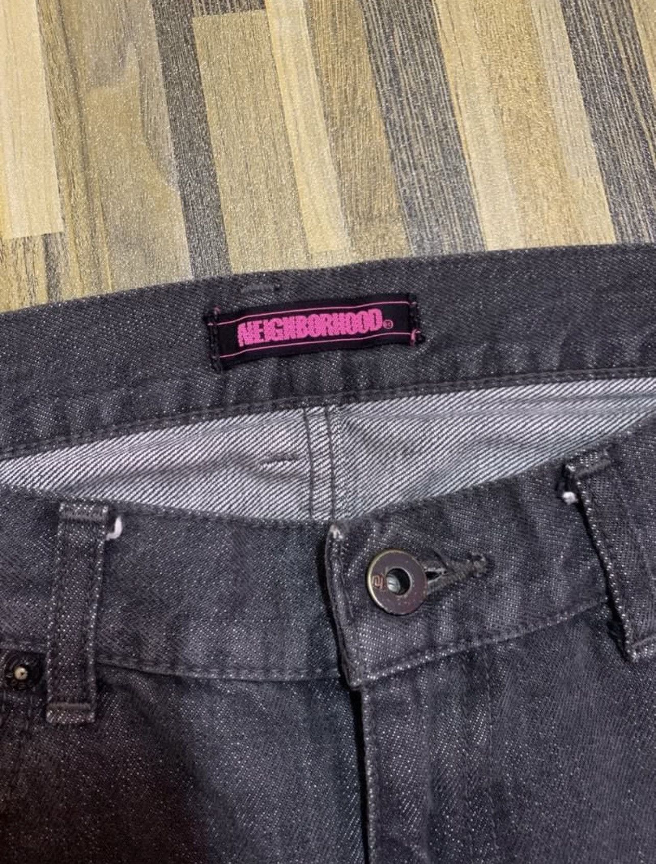 Neighborhood Vintage Neighborhood x Fragment Design SS02 Selvedge Jeans Size US 32 / EU 48 - 4 Thumbnail