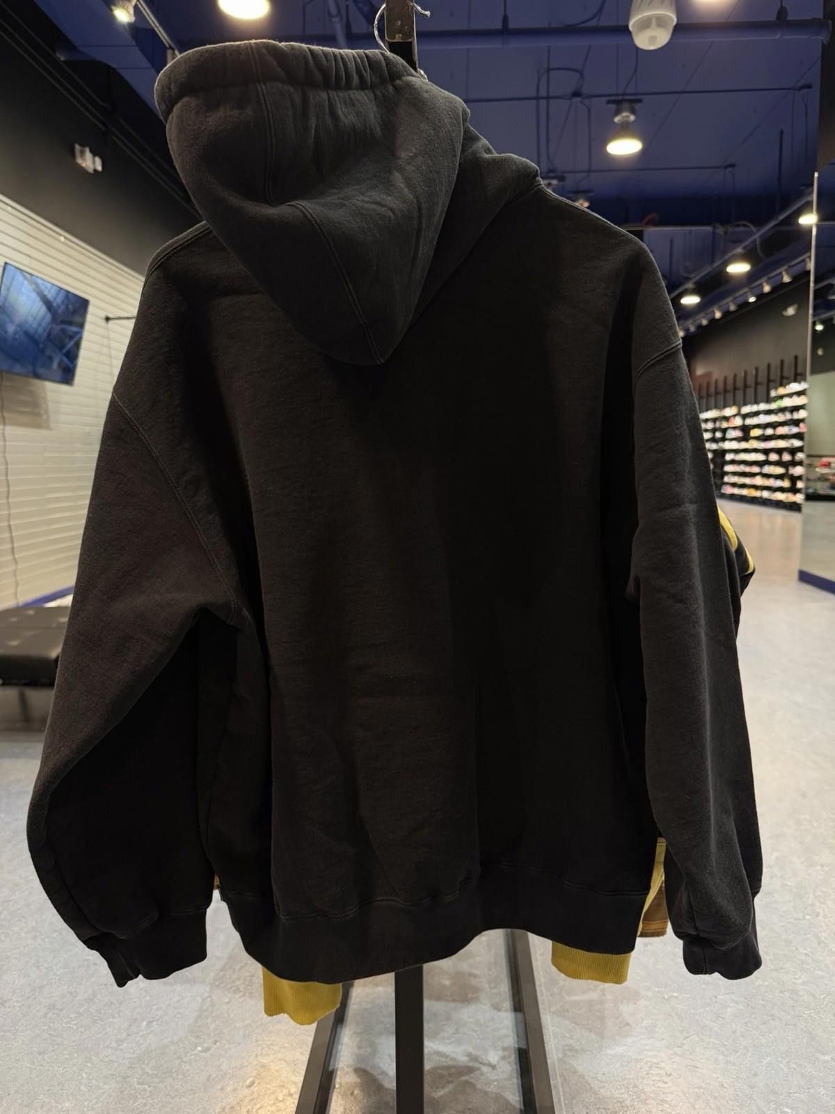 Supreme Supreme Washed Old English Hooded Sweatshirt BLACK LARGE Size US L / EU 52-54 / 3 - 6 Thumbnail