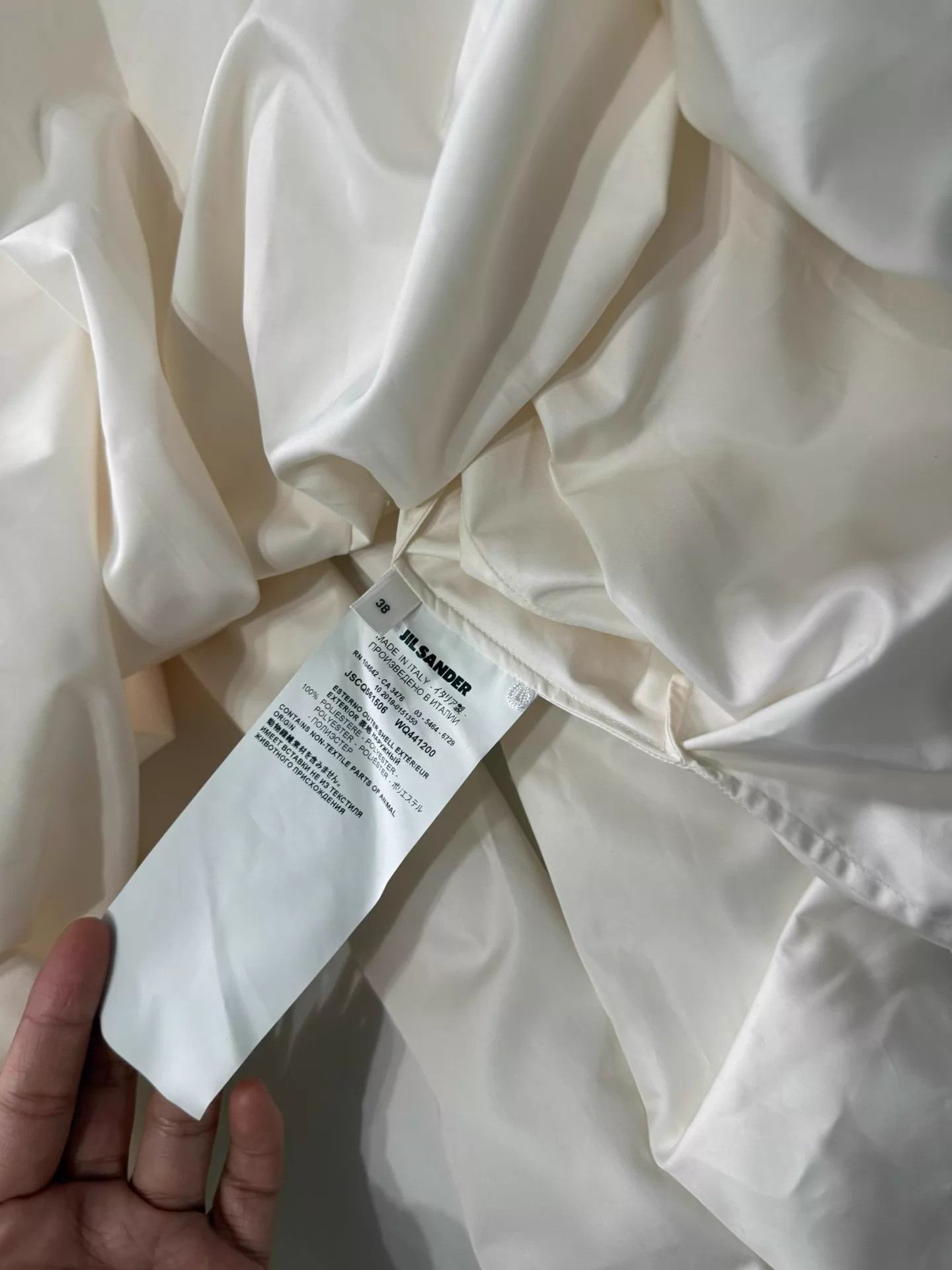 Jil Sander Jil Sander Umbrella Collar Shirt 36 95 New Size XS / US 0-2 / IT 36-38 - 4 Thumbnail