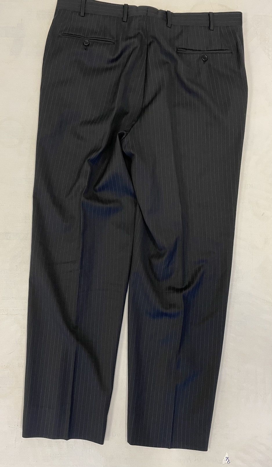 Canali Striped Wool Suit Size 42L - 15 Thumbnail