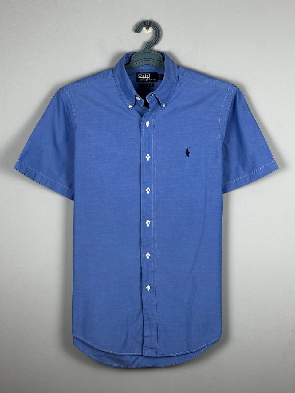 Polo Ralph Lauren Polo Ralph Lauren Luxury Oxford Blue Short Sleeve Shirt Size US L / EU 52-54 / 3 - 2 Thumbnail