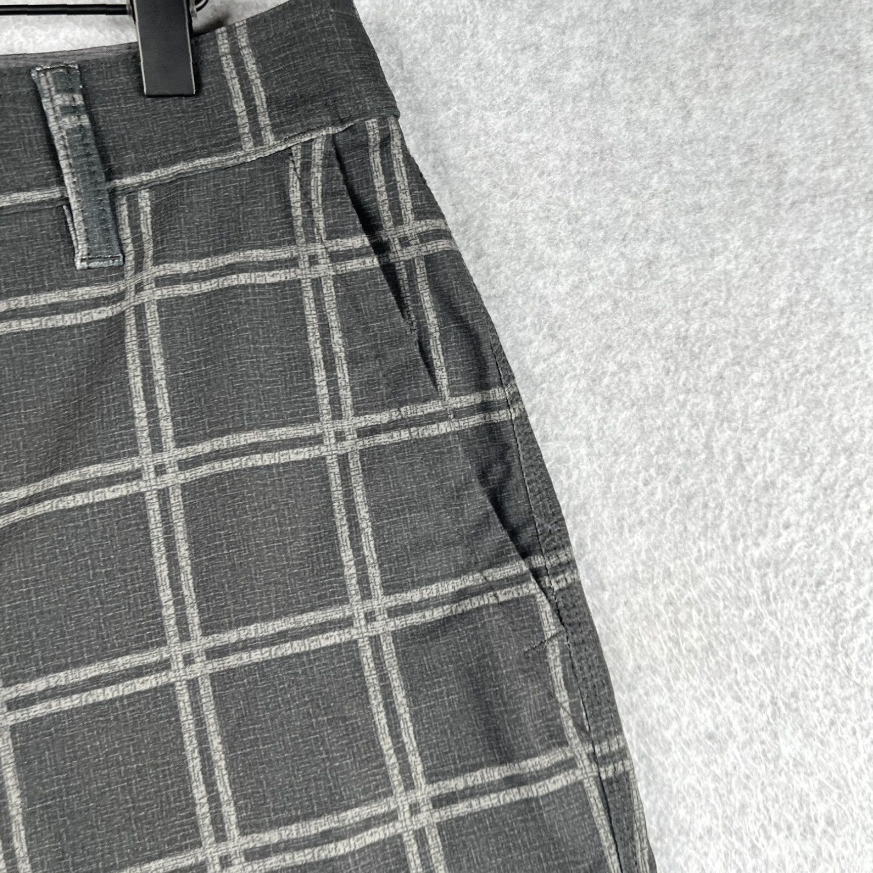 O'Neill VINTAGE? No. O'Neill Hybrid Short Mens 32 Gray Check Casual Stretch Classic Beach Size US 32 / EU 48 - 5 Thumbnail