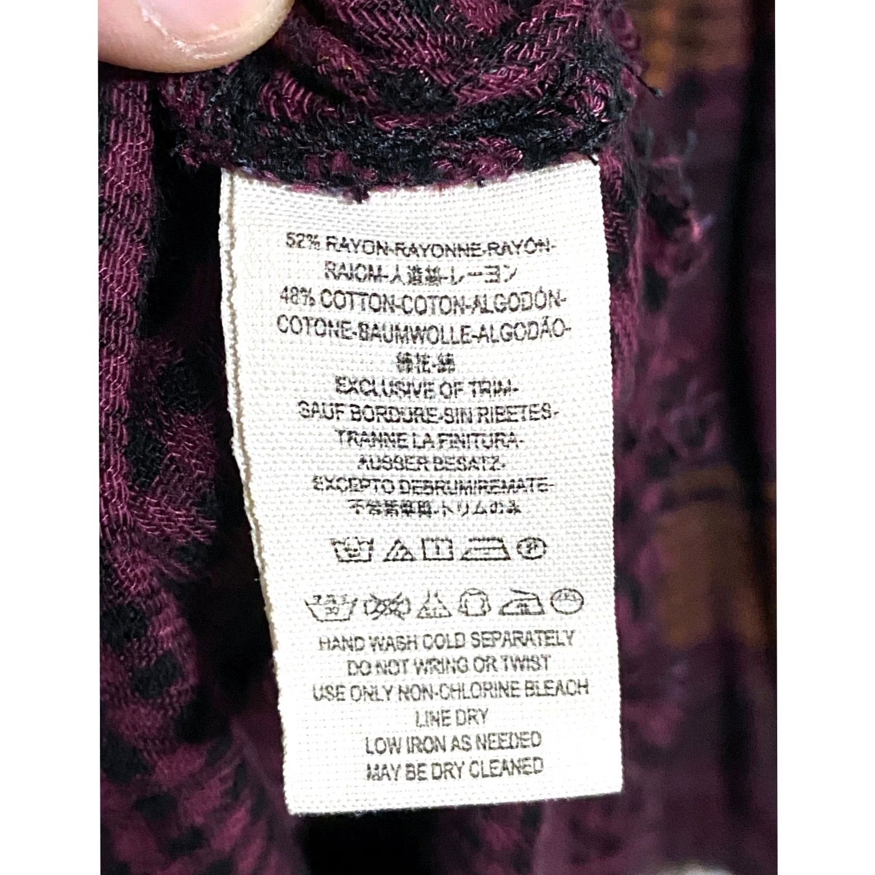 Free People VINTAGE Free People Plaid Come On Over Oversized Flannel Button Shirt Women XS Boho Cozy Size XS / US 0-2 / IT 36-38 - 8 Thumbnail