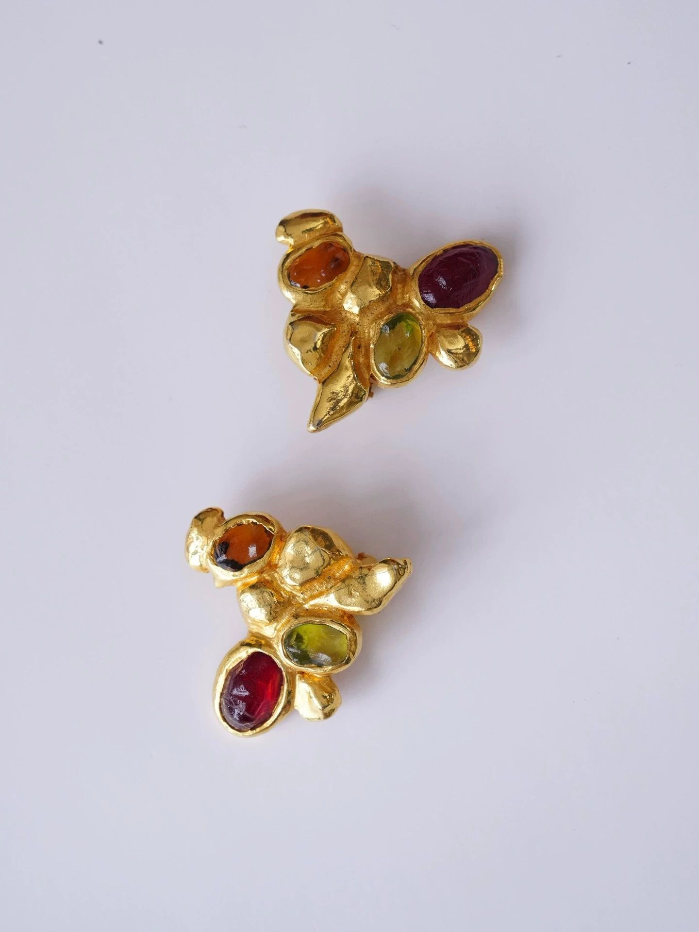 Christian Lacroix Christian Lacroix Lava Jelly Ear Clips Size ONE SIZE - 8 Thumbnail