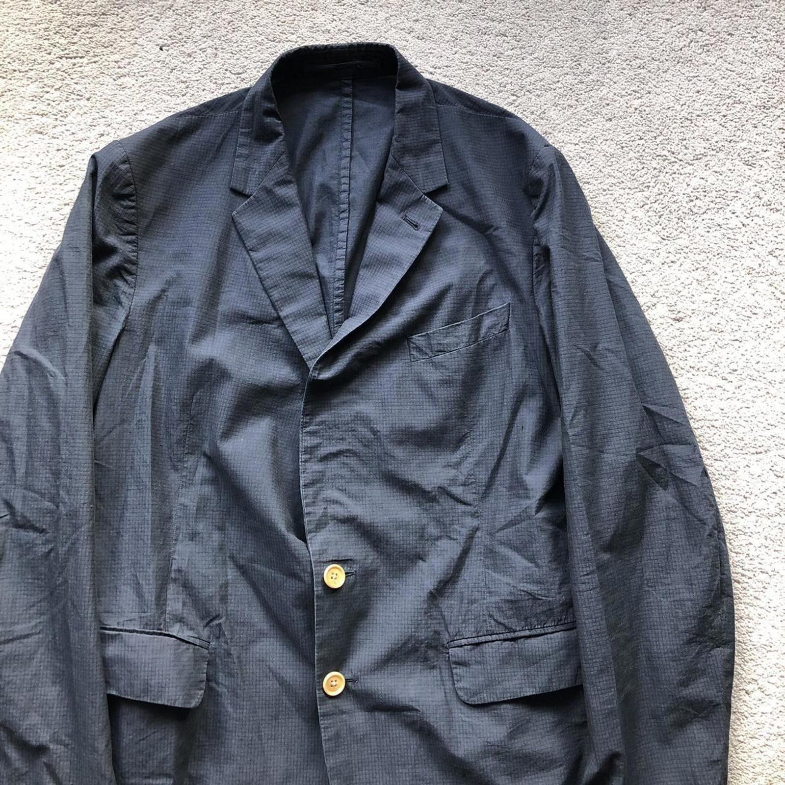 Dries Van Noten Dries Van Noten Navy Blazer Size US M / EU 48-50 / 2 - 2 Thumbnail