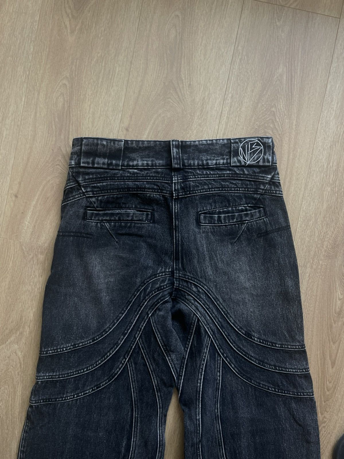 No Faith Studios No/faith Studios Wave Denim Size US 30 / EU 46 - 8 Thumbnail