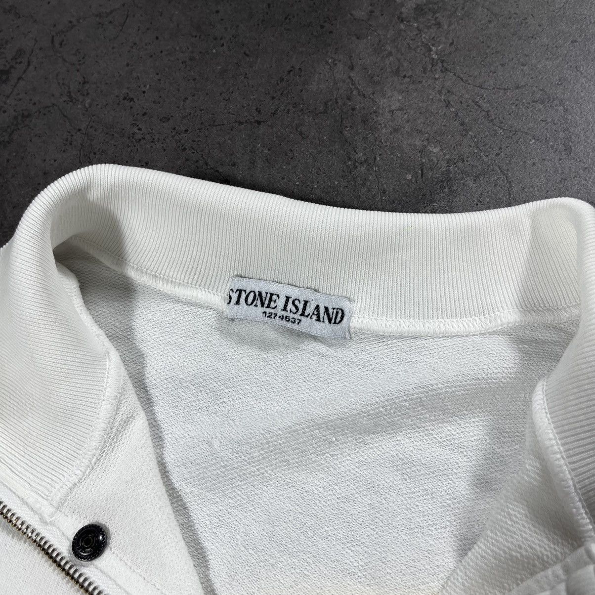 Stone Island Vintage 00s Stone Island Halfzip Sweater Sweatshirt Casual Size US L / EU 52-54 / 3 - 13 Thumbnail