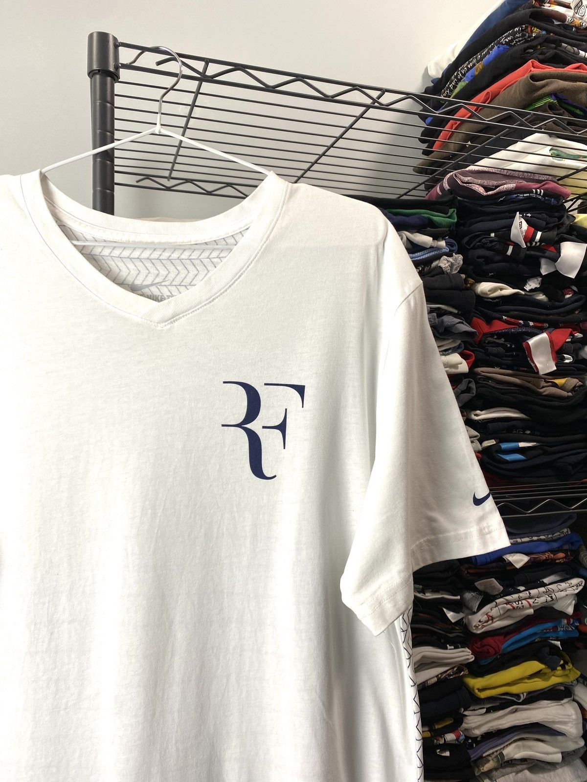 Nike Nike Roger Federer Vintage T Shirt Size US L / EU 52-54 / 3 - 3 Thumbnail