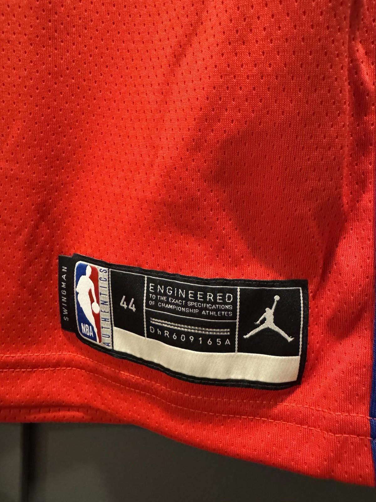 Jordan Brand Authentic Joel Embiid Philadelphia 76ers Jersey Jordan Brand Size US M / EU 48-50 / 2 - 2 Thumbnail