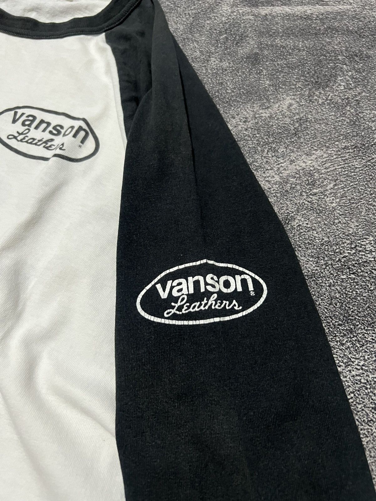 Vanson Leathers Vintage Vanson Leather Half Sleeve Tees Size US S / EU 44-46 / 1 - 4 Thumbnail