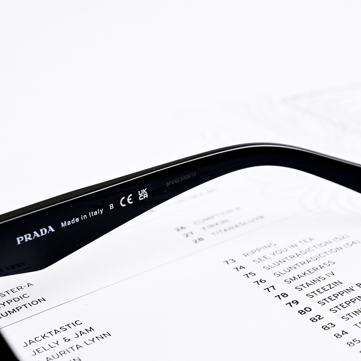 Prada PRADA 0PR PR26ZS SUNGLASSES Size ONE SIZE - 9 Thumbnail
