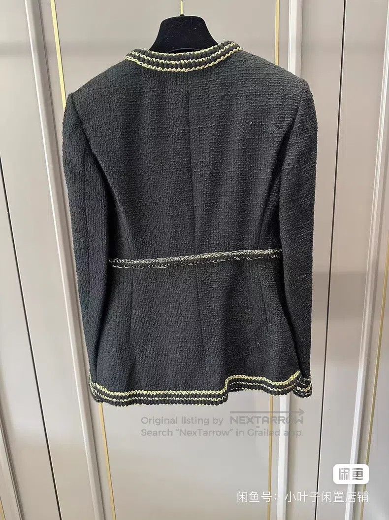 Chanel Chanel Metropolis black and gold jacket Size XXS / US 00 / IT 34 - 2 Thumbnail
