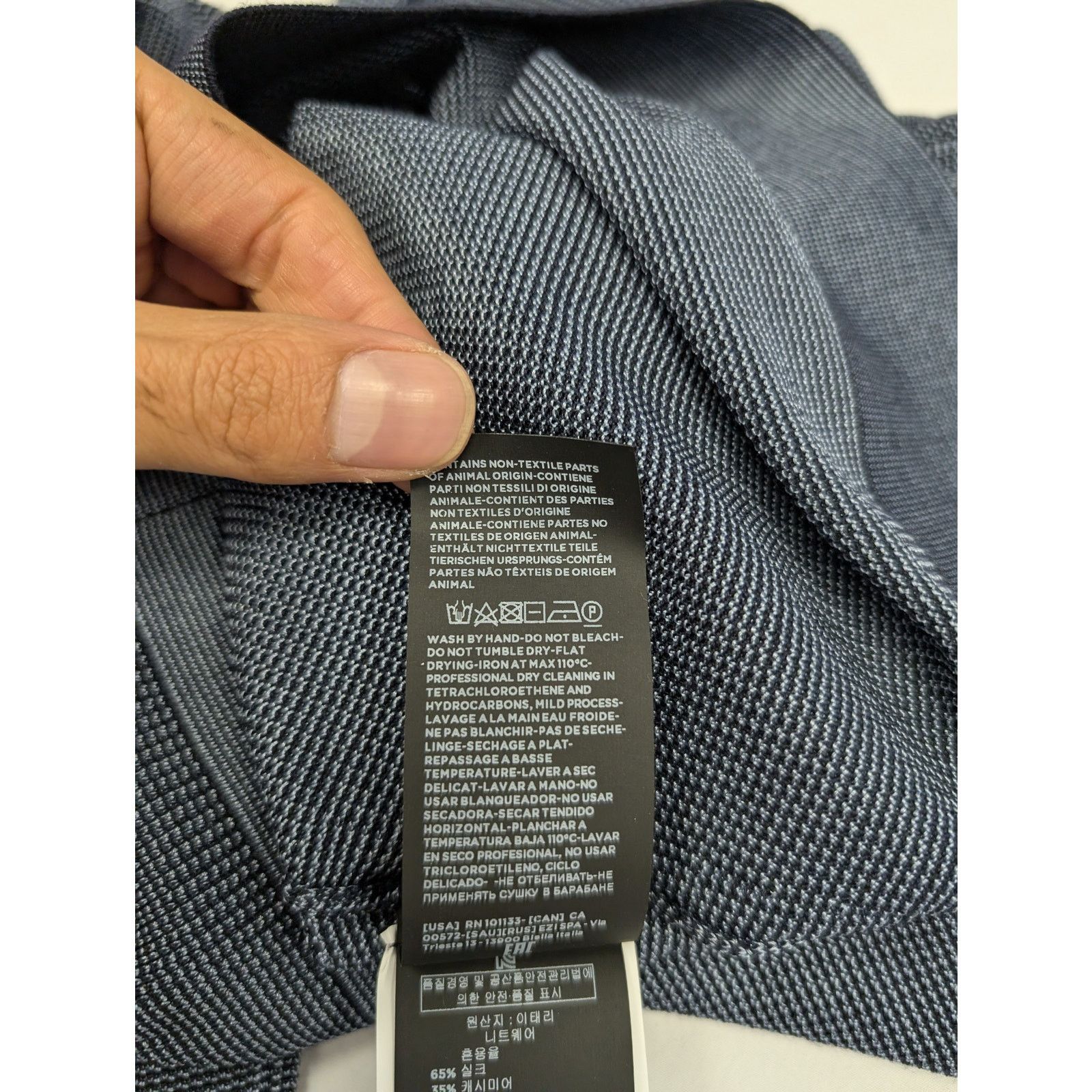 Tom Ford o1rshd1 Q:2 / Knitwear Polo in Navy Size US M / EU 48-50 / 2 - 14 Thumbnail