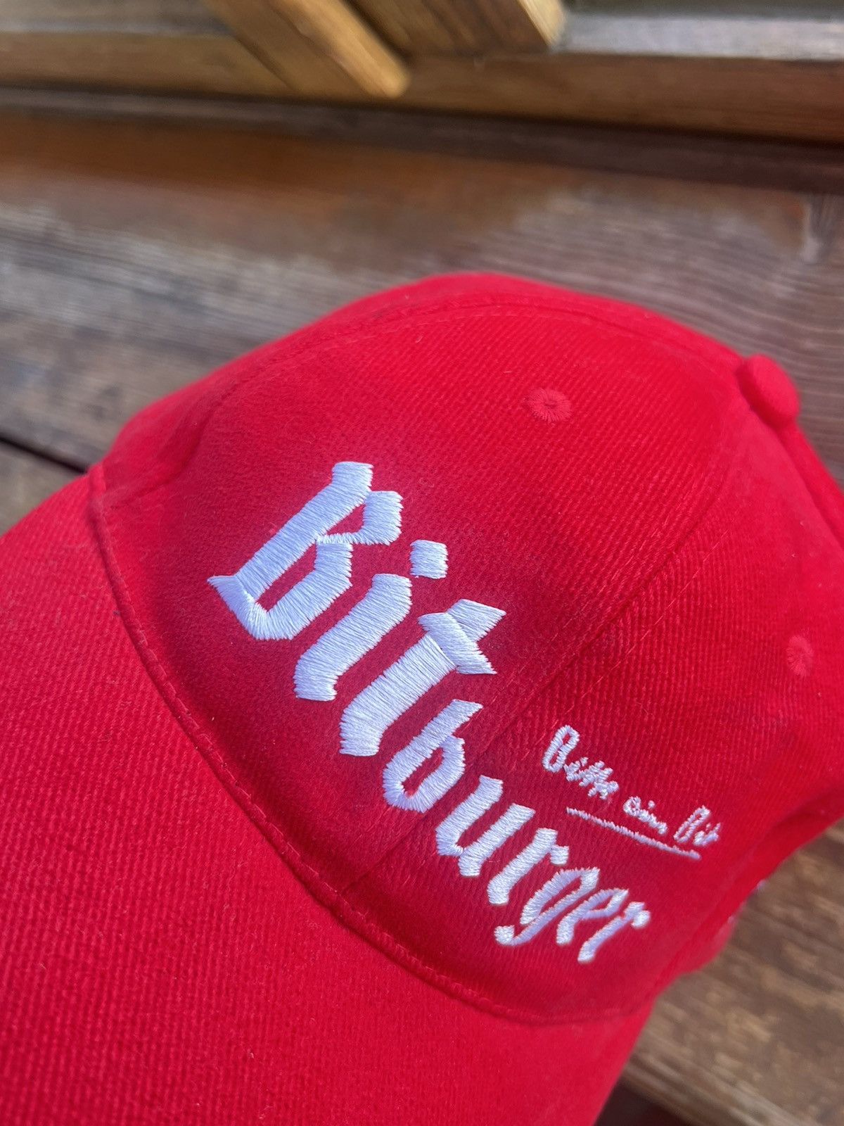 Vintage Vintage 90s Y2K Bitburger Racing Team Snapback Cap Size ONE SIZE - 16 Thumbnail