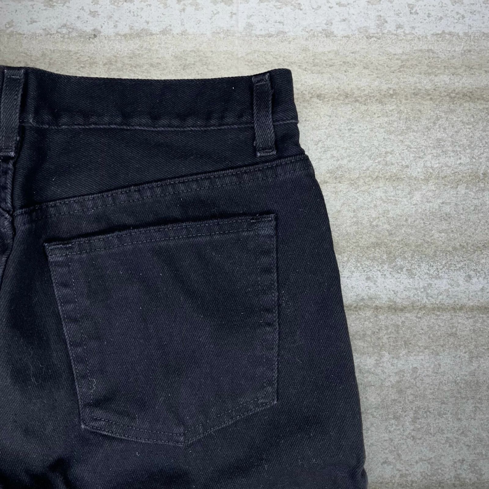 George Vintage Y2K George Jeans 34x29 Regular Straight Leg Black Size US 34 / EU 50 - 3 Thumbnail