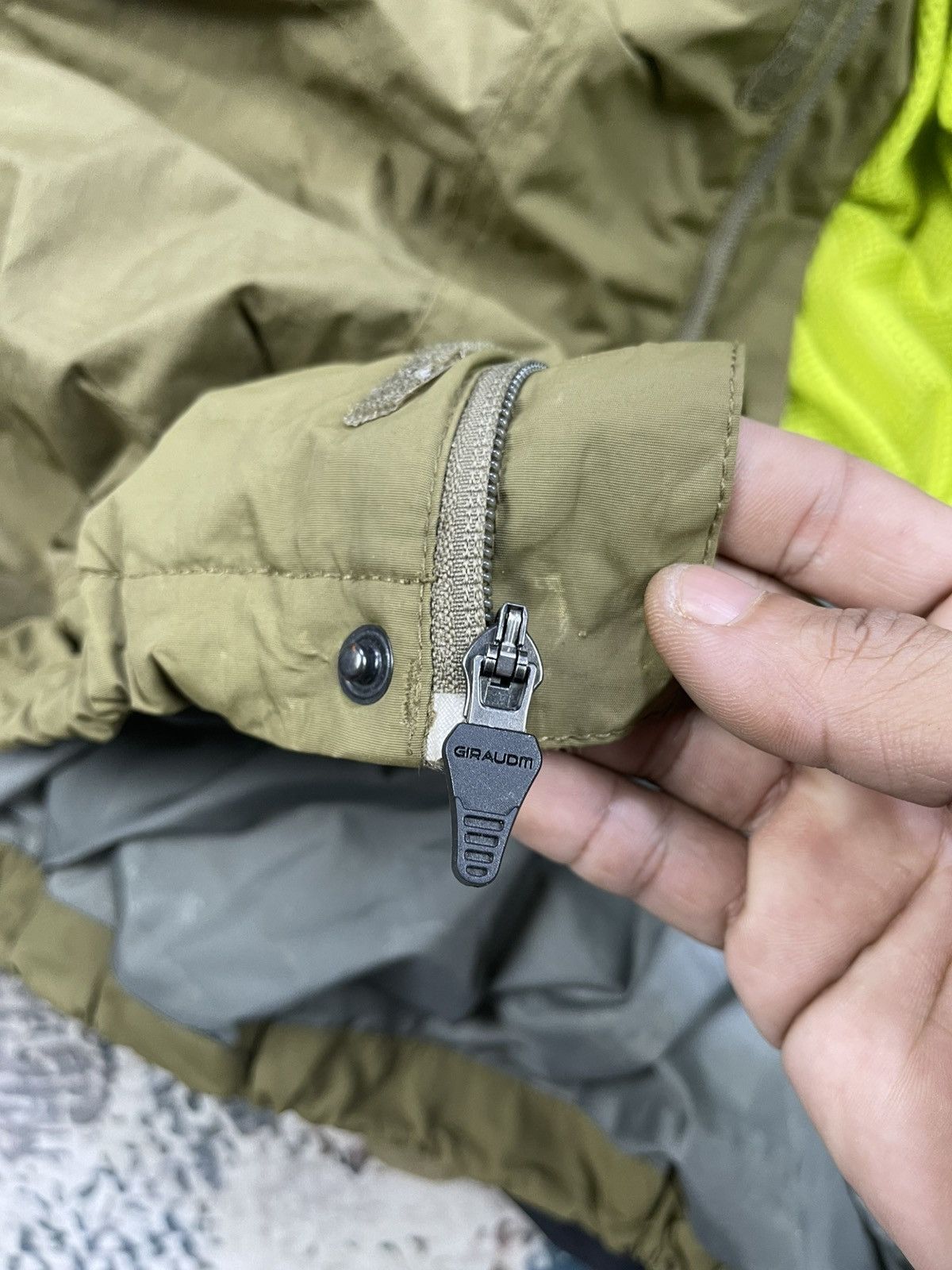 Oakley Vtg Oakley Road Fuel Khaki Utility Troop Jacket Size US L / EU 52-54 / 3 - 13 Thumbnail