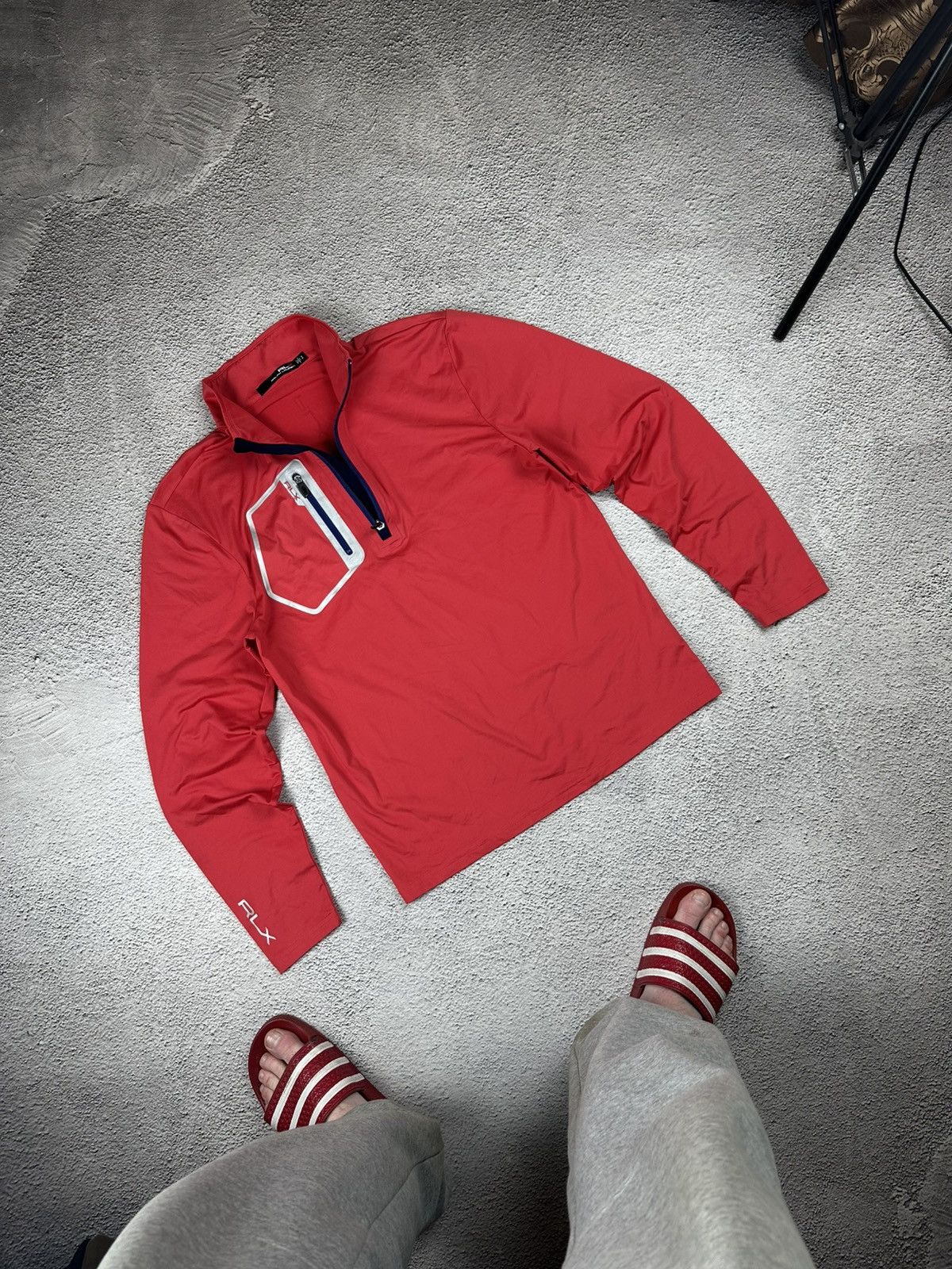 RLX Ralph Lauren Vintage RLX Ralp Lauren IVY Golf Club Long Sleeve 1/4 Zip Size US S / EU 44-46 / 1 - 1 Thumbnail