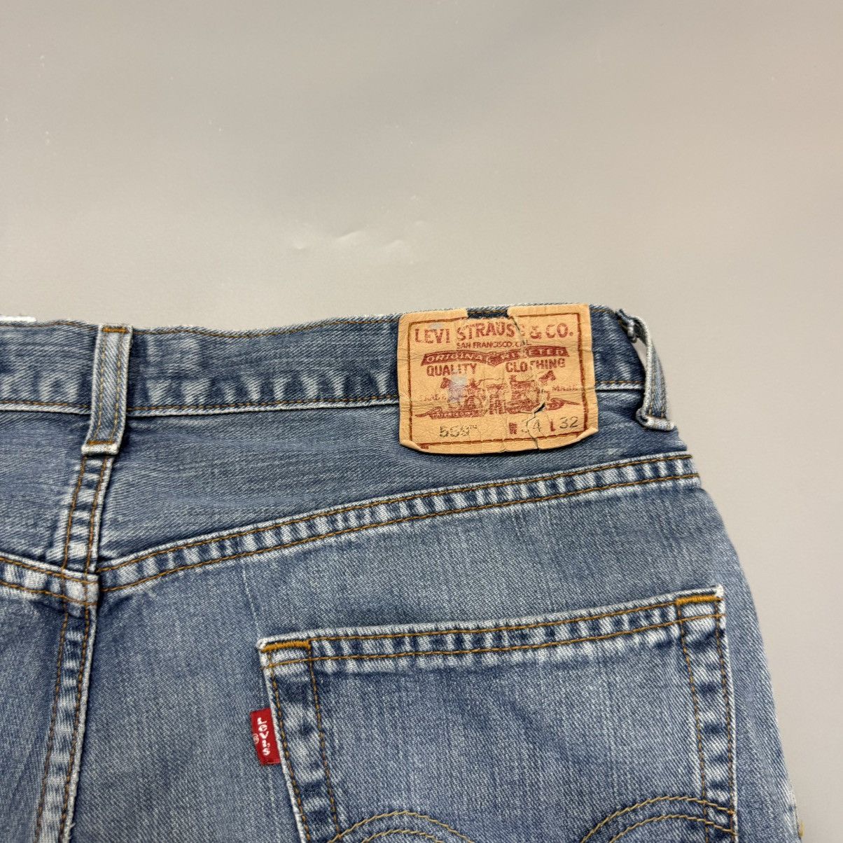 Levi's Vintage Clothing Vintage 559 Levi’s Bootcut Avant Garde Jeans Size US 34 / EU 50 - 4 Thumbnail