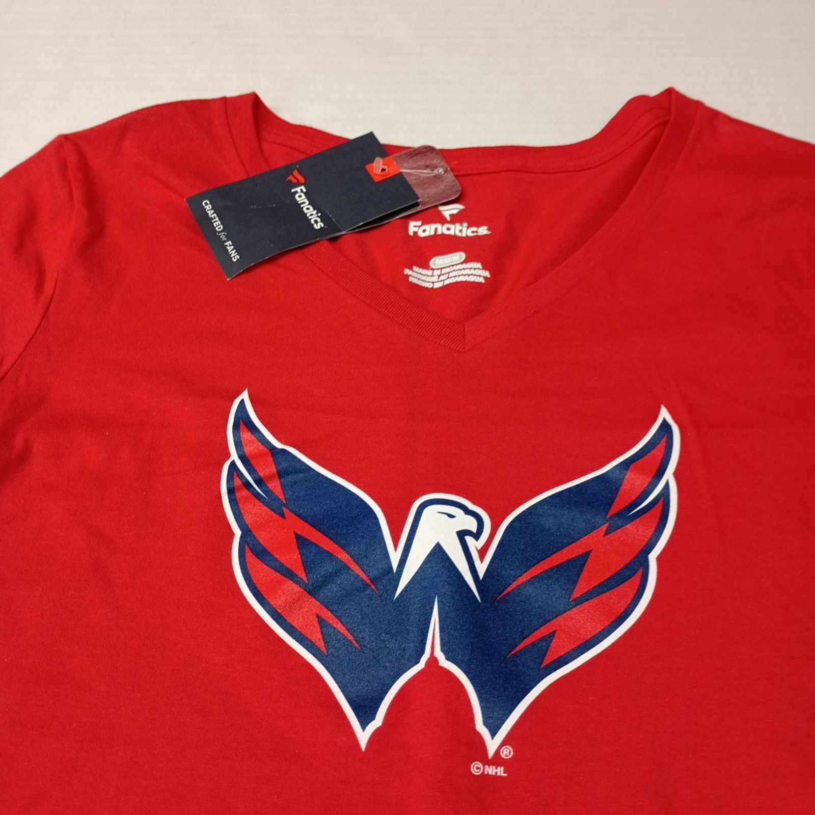 Other Washington Capitals T-shirt Women's M Medium Fanatics Red Size M / US 6-8 / IT 42-44 - 2 Thumbnail