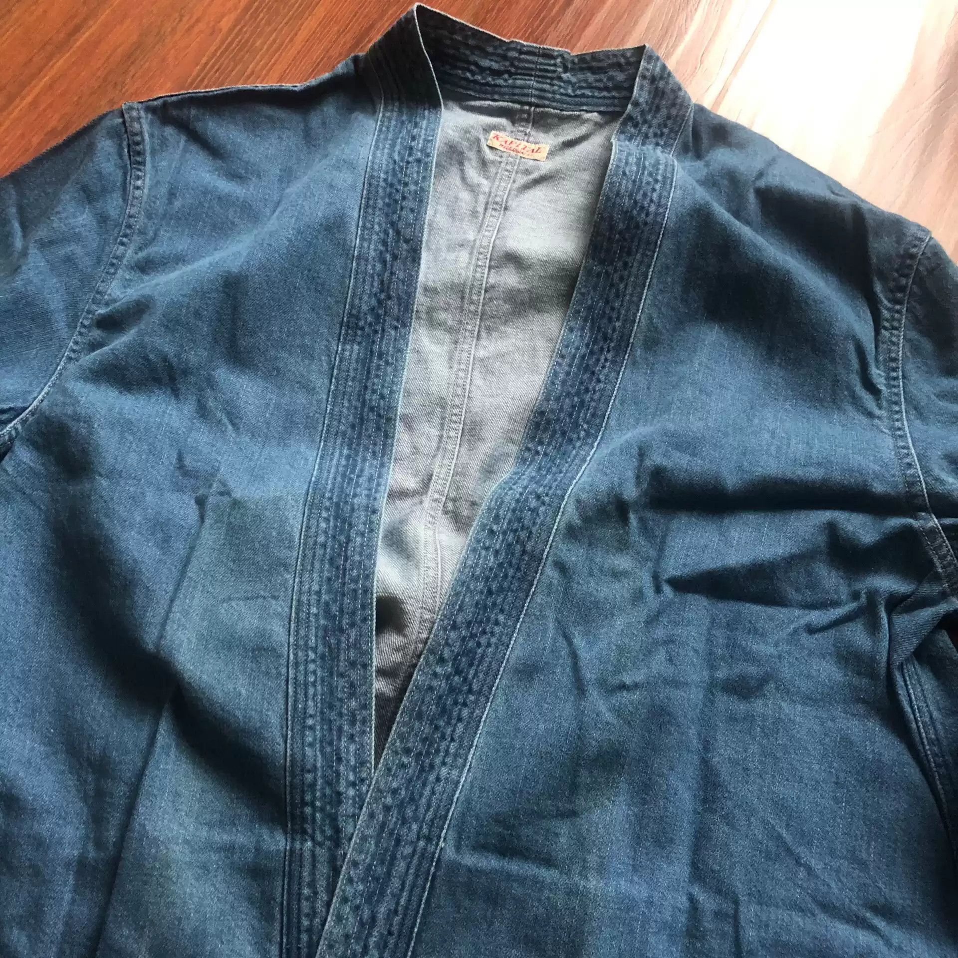 Kapital Kapital light blue dyed robe jacket-2506 Size US XL / EU 56 / 4 - 3 Thumbnail