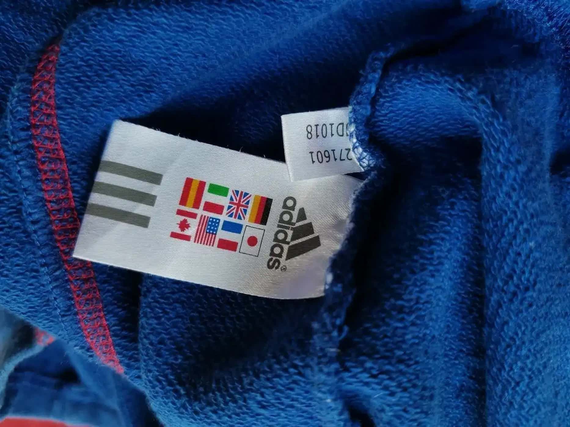 Adidas Vintage Adidas Three Stars Sweatshirt Size US L / EU 52-54 / 3 - 6 Thumbnail