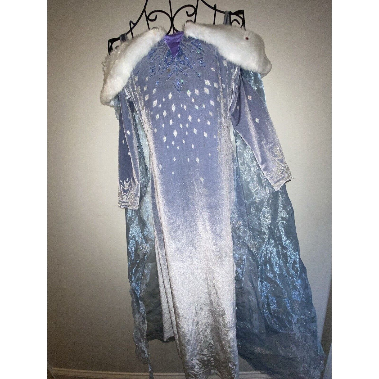 Disney Disney Collection Olaf's Elsa Costume Dress Child Size M 7/8 Size ONE SIZE - 3 Thumbnail