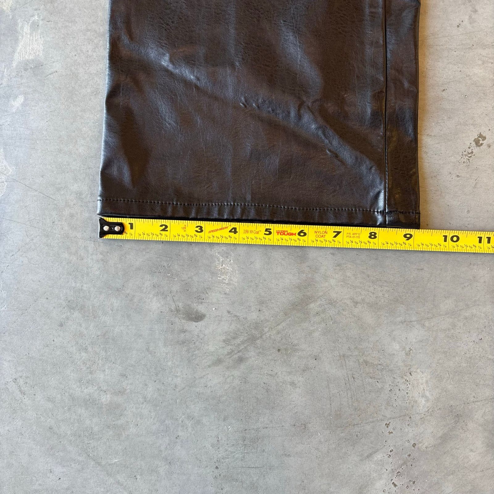 Vintage vintage rick owens style leather pants Size US 28 / EU 44 - 3 Thumbnail
