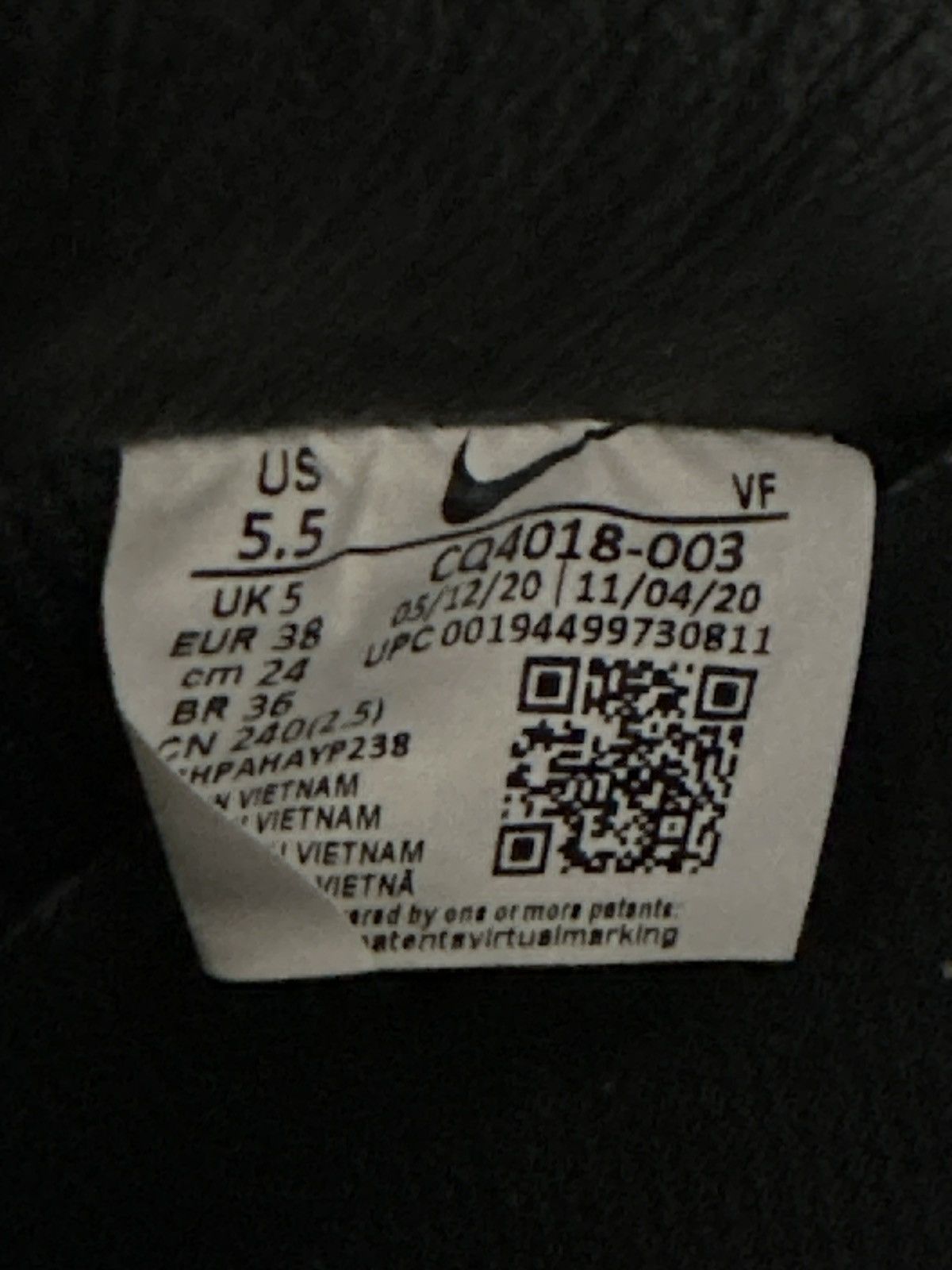 1017 ALYX 9SM × Nike Nike Air Force alyx Size US 6 / EU 39 - 7 Thumbnail