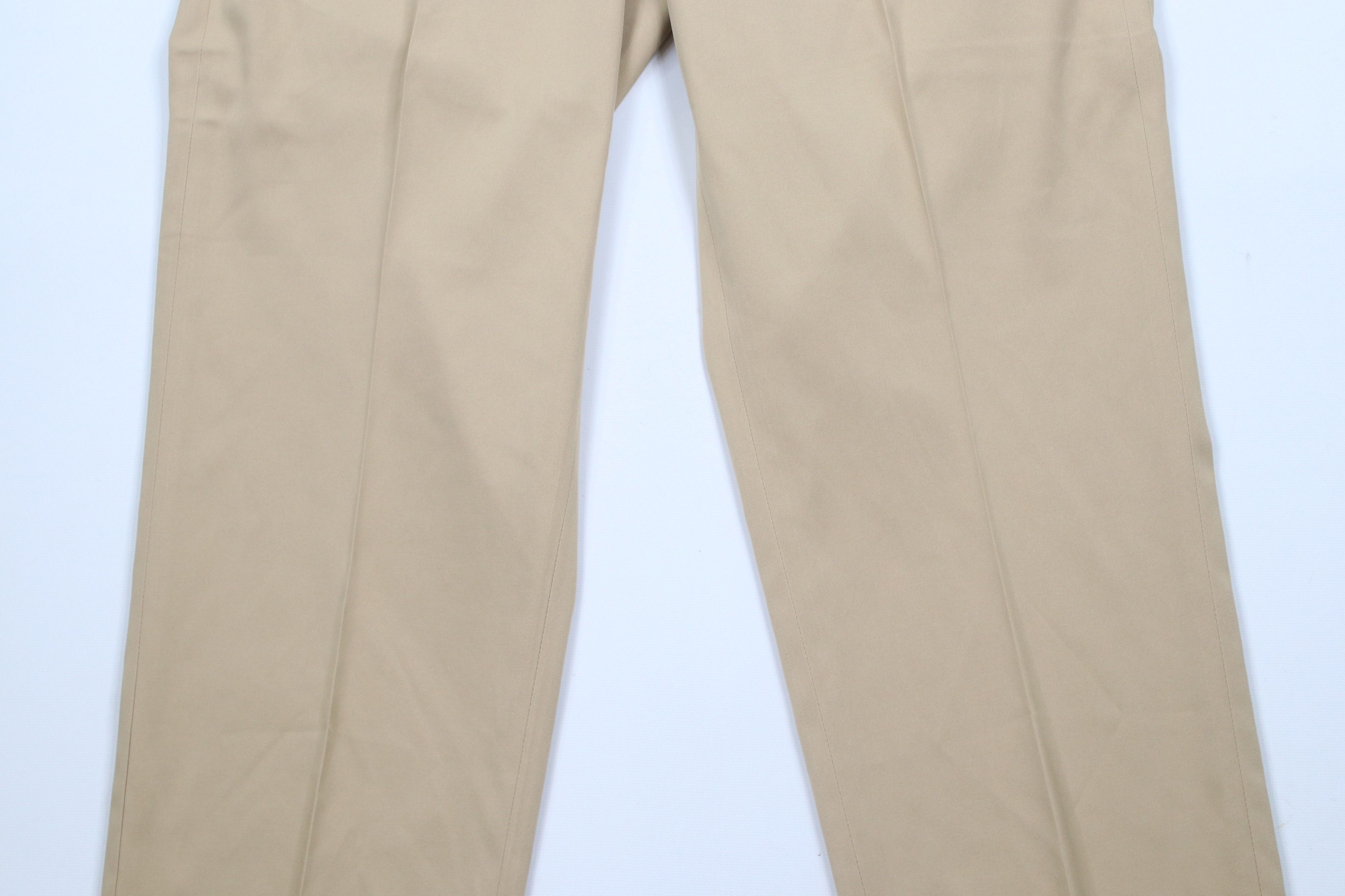 Brooks Brothers × Vintage Brooks Brothers Lightweight Flat Front Chino Pants Trousers Size US 32 / EU 48 - 3 Thumbnail