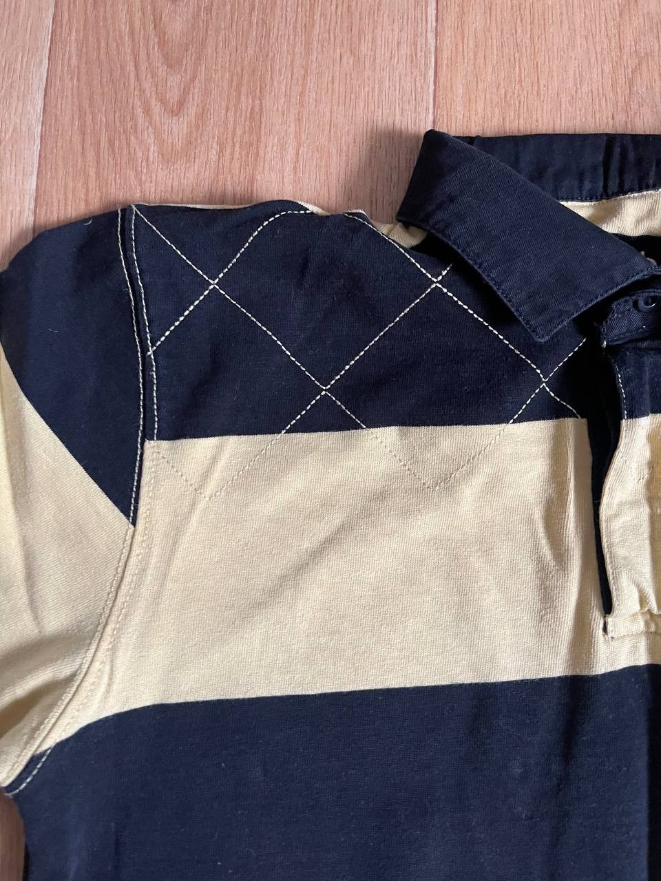 Barbour × Vintage Vintage Barbour Rugby Longsleeve Size US S / EU 44-46 / 1 - 4 Thumbnail