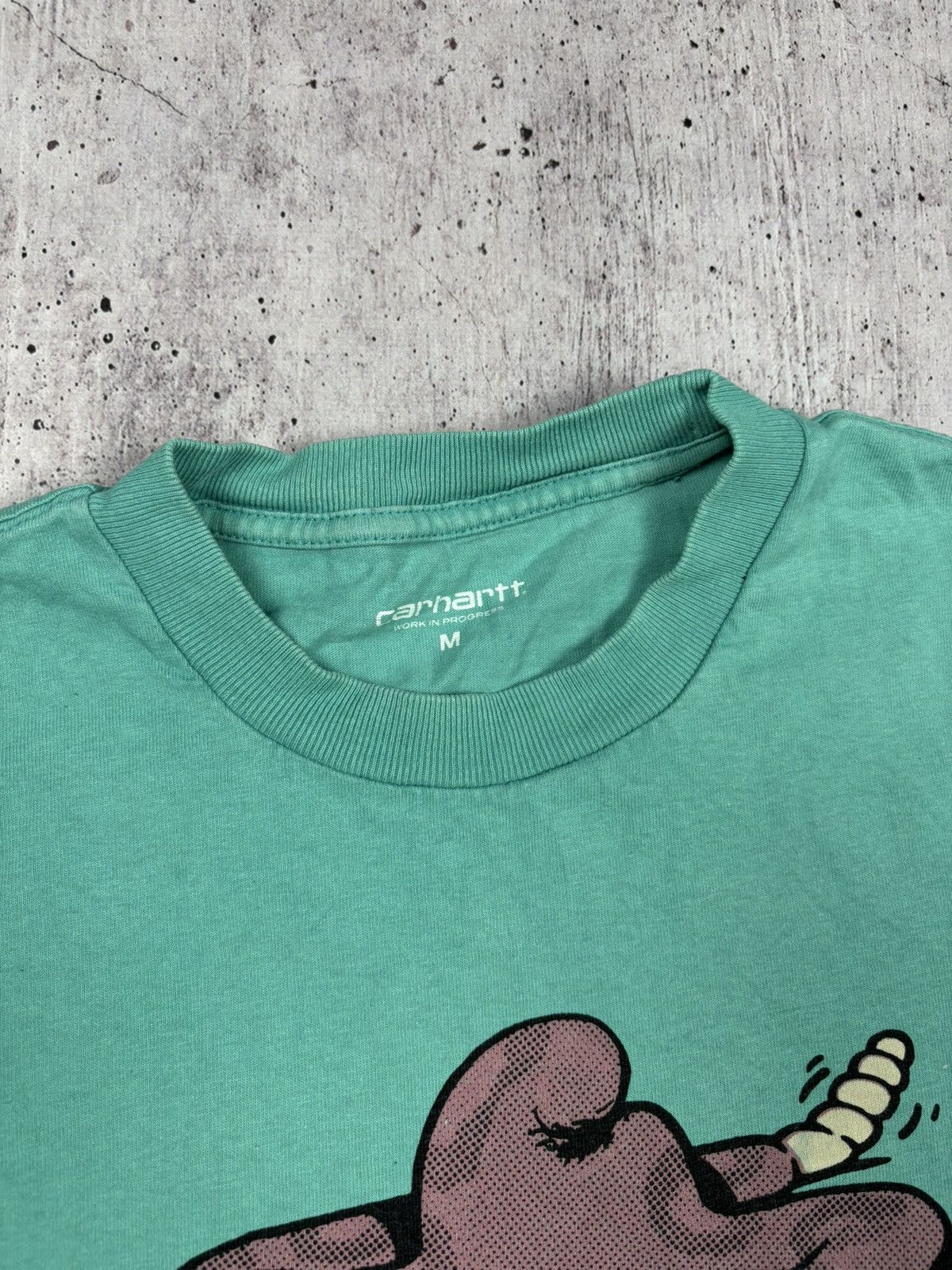 Carhartt Carhartt big logo t shirt size M Size US M / EU 48-50 / 2 - 3 Thumbnail