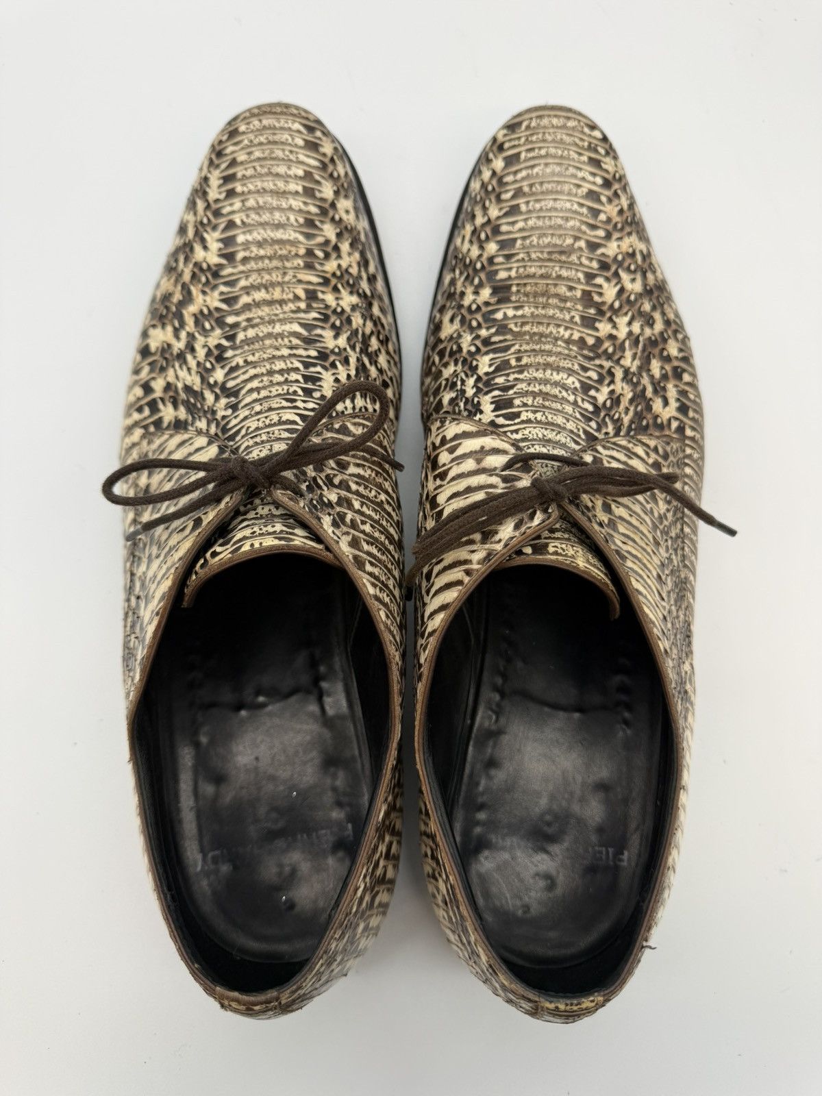 Pierre Hardy PIERRE HARDY Genuine Python Skin Derby Oxford-RARE-SIZE US11 Size US 11 / EU 44 - 6 Thumbnail