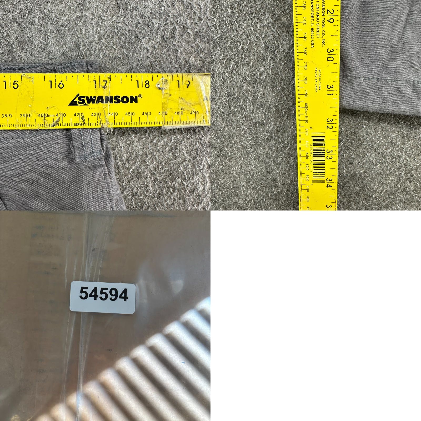 Carhartt Carhartt Pants Mens 34x32 Gray Carpenter Relaxed Fit Rugged Flex Twill Size US 34 / EU 50 - 8 Thumbnail