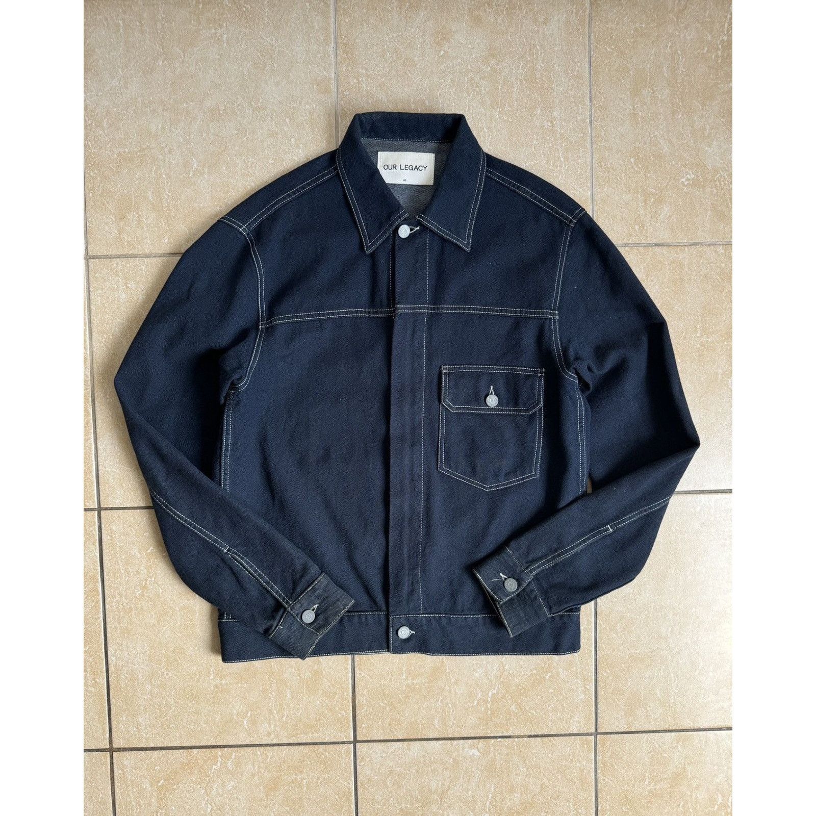 Our Legacy Our Legacy SS16 Workwear Denim jacket Size US S / EU 44-46 / 1 - 2 Thumbnail