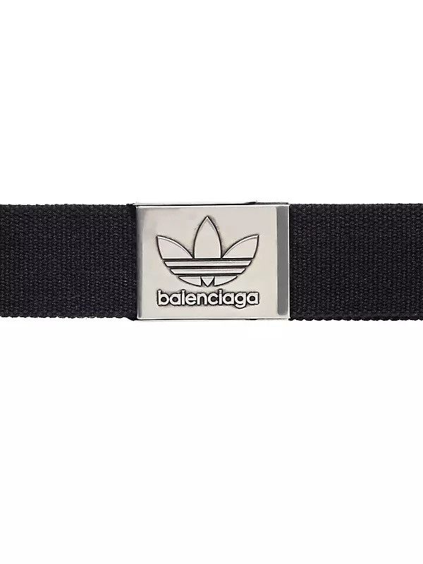 Adidas × Balenciaga 💥Balenciaga X Adidas Canvas Skater Belt in Black Size ONE SIZE - 1 Thumbnail