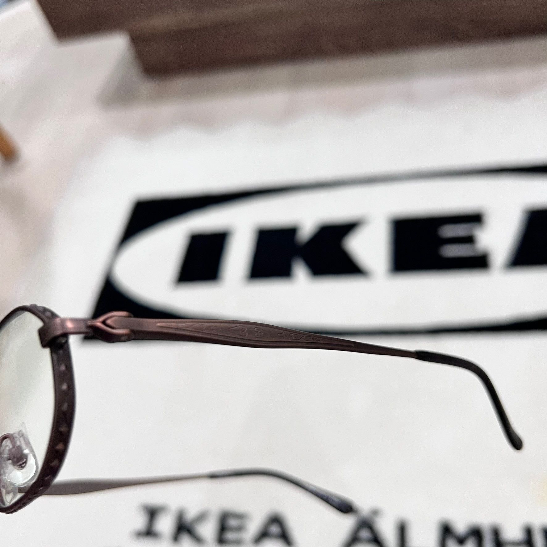Matsuda Matsuda Dark Brown Frame Square Titanium Eyeglasses Matsuda Size ONE SIZE - 6 Thumbnail