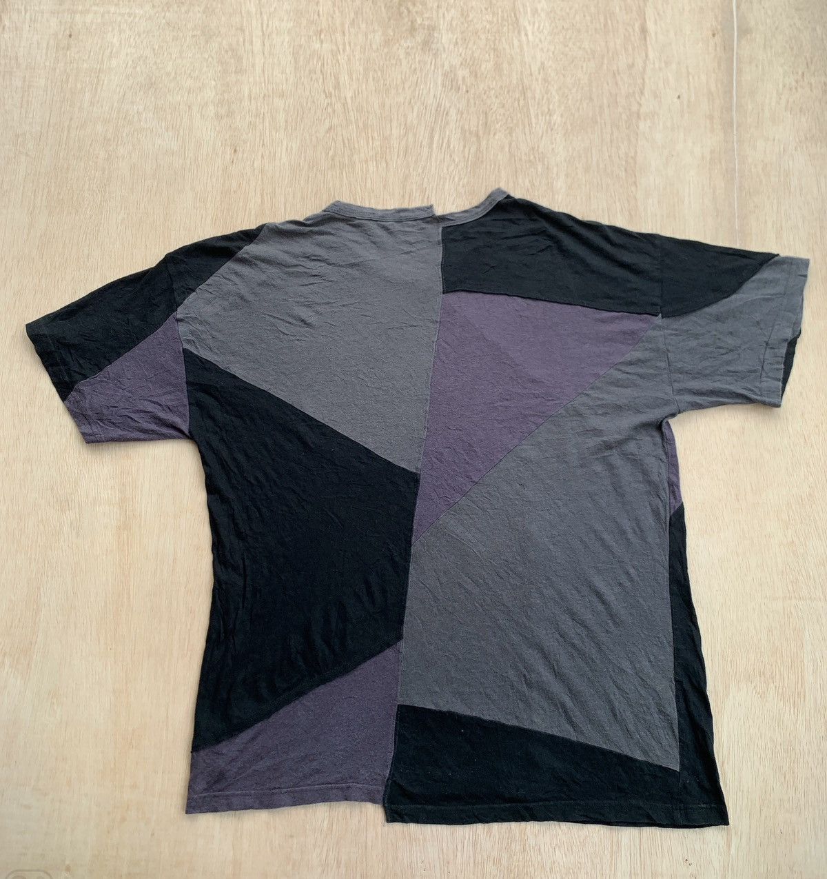Japanese Brand × STUDIOUS Japanese Patchwork Studious Tshirt Size US M / EU 48-50 / 2 - 2 Thumbnail