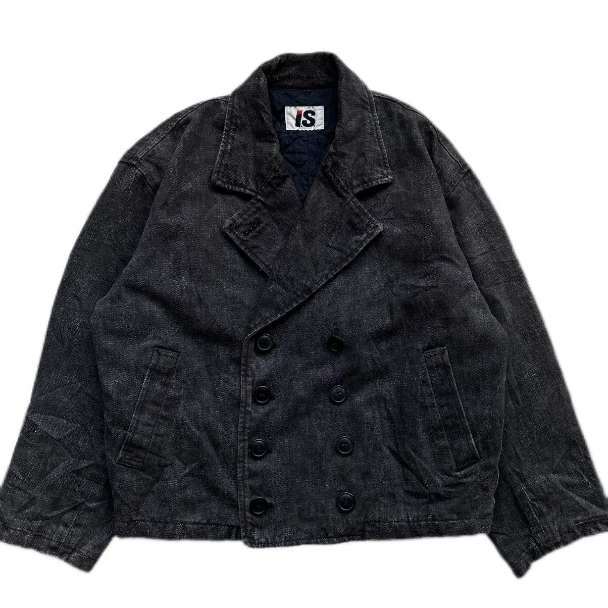 Issey Miyake 🔥Vtg 80s I.S Issey Miyake Denim Jacket Size US M / EU 48-50 / 2 - 3 Thumbnail
