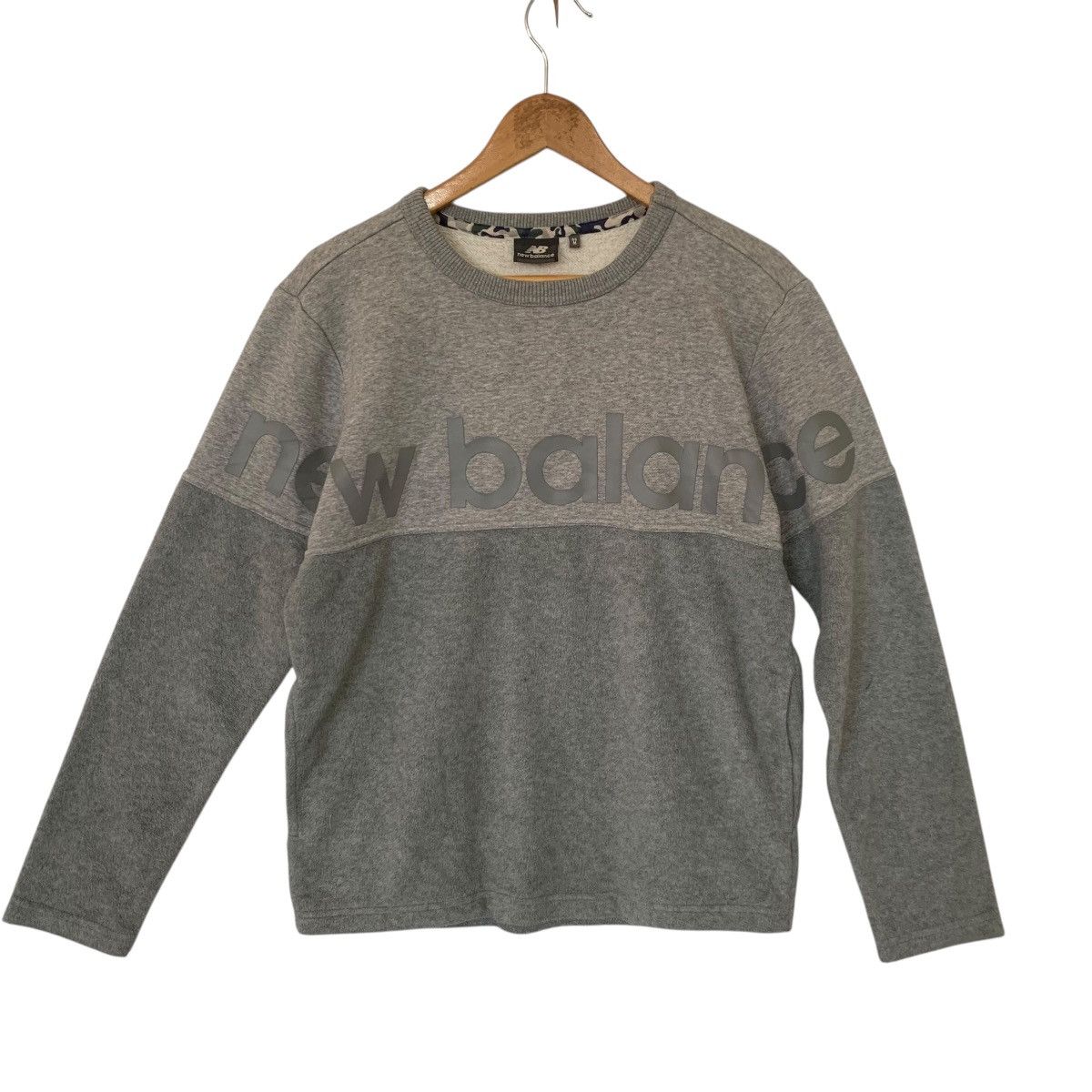 New Balance × Vintage Rare Vintage Fleece New Balance Sweatshirt Small Size US S / EU 44-46 / 1 - 3 Thumbnail