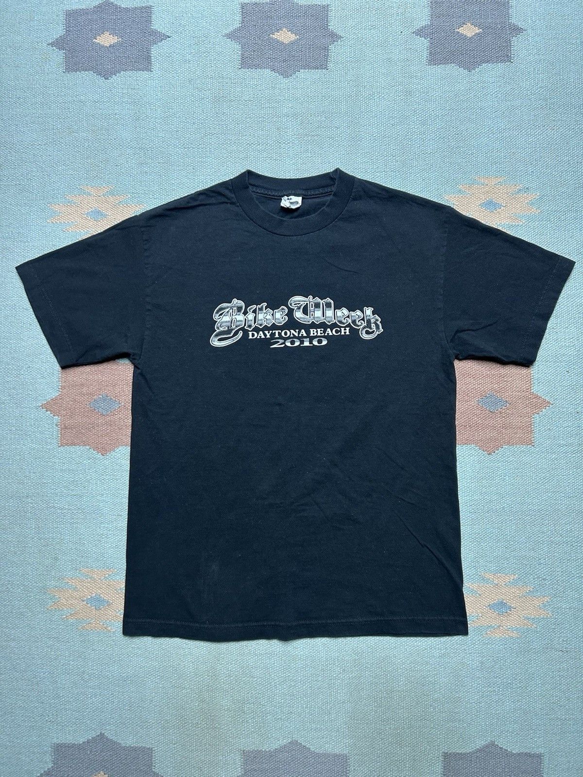 Vintage Vtg tshirt Daytona beach bike week harley rolling Thunder M Size US M / EU 48-50 / 2 - 3 Thumbnail