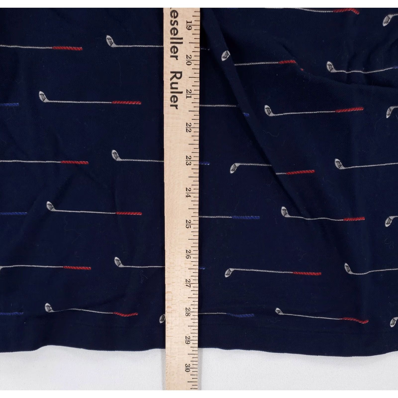 Polo Ralph Lauren Ralph Lauren Polo Golf Shirt AOP Golf Club Blue Mens L Polo Size US L / EU 52-54 / 3 - 5 Thumbnail