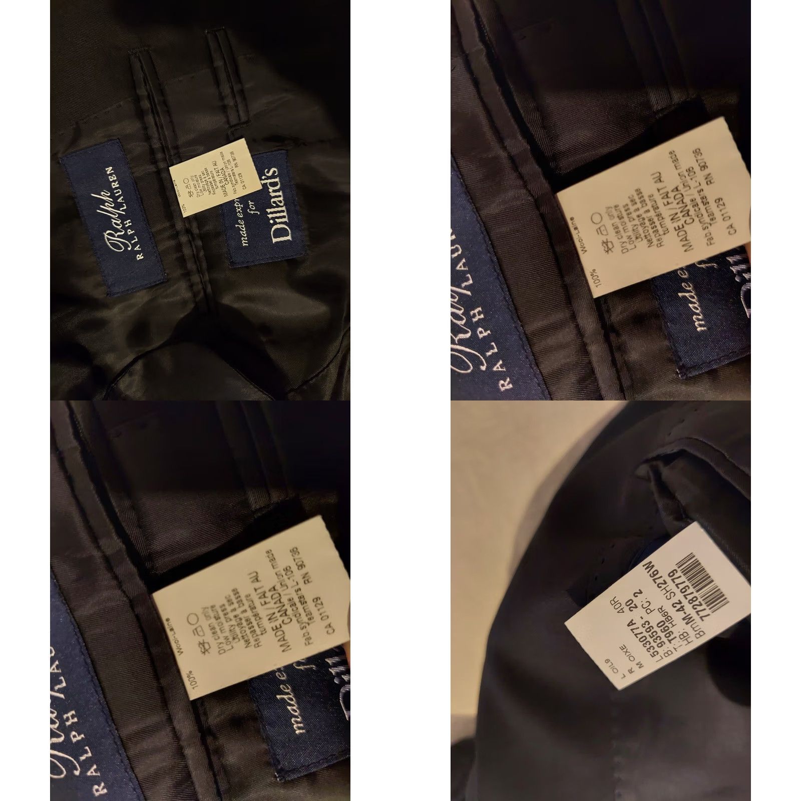 Polo Ralph Lauren Polo Ralph Lauren Wool Blazer Jacket 40R Mens Black Size US L / EU 52-54 / 3 - 8 Thumbnail