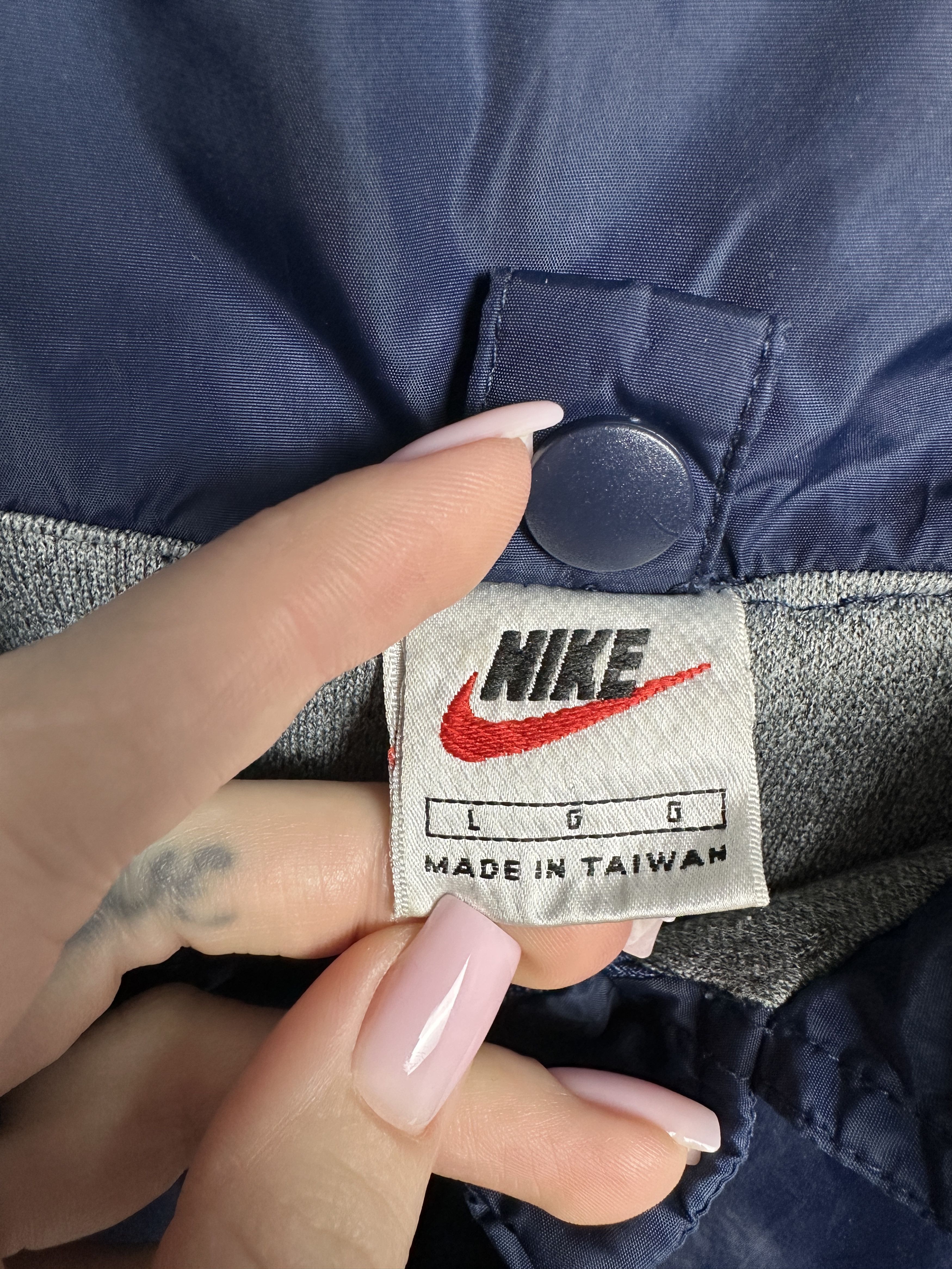 Nike Nike 90s Vintage Mens Nylon Jacket Size US L / EU 52-54 / 3 - 12 Thumbnail