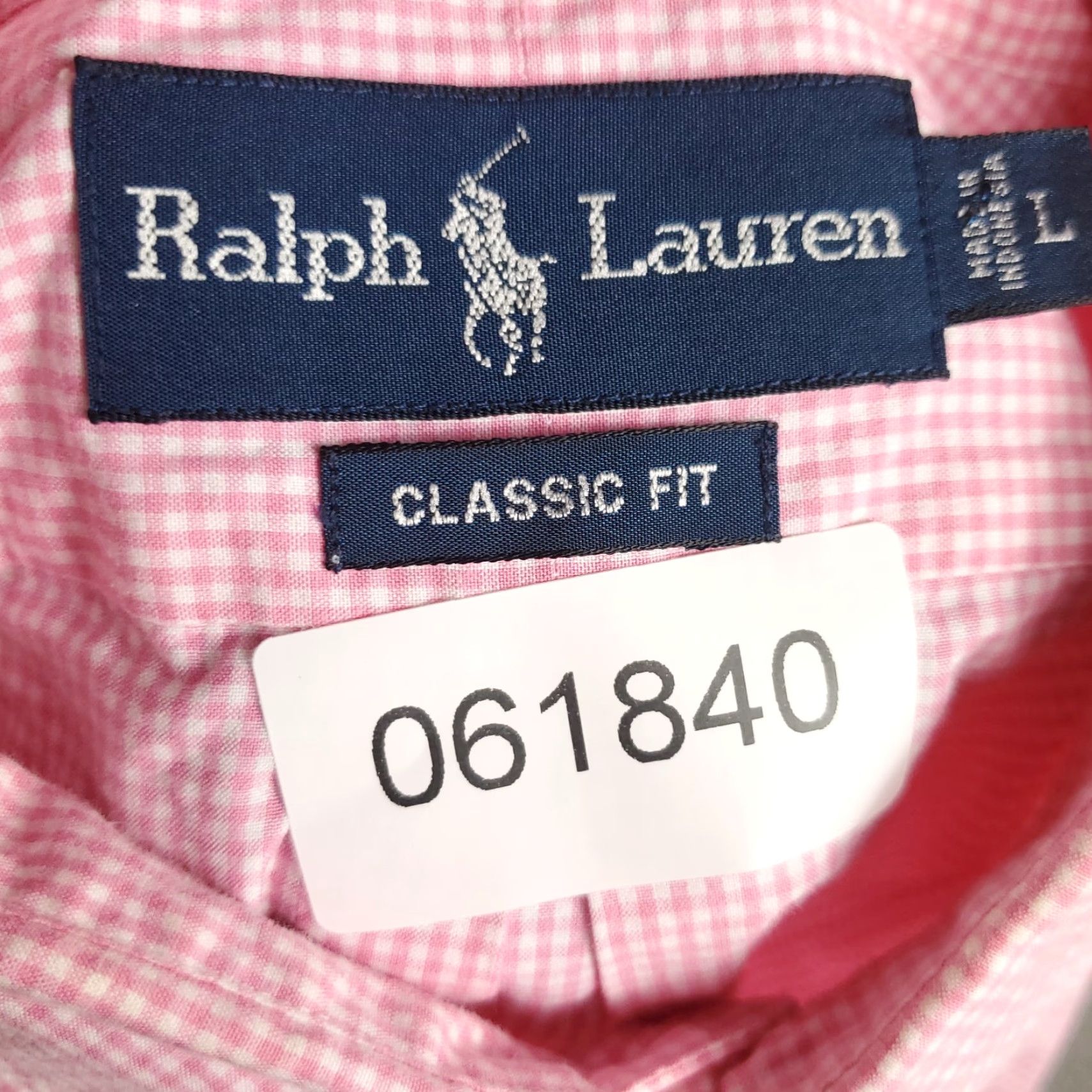 Ralph Lauren Ralph Lauren Casual Button-Up Shirt Mens Large Pink Check Short Sleeve Size US L / EU 52-54 / 3 - 6 Thumbnail