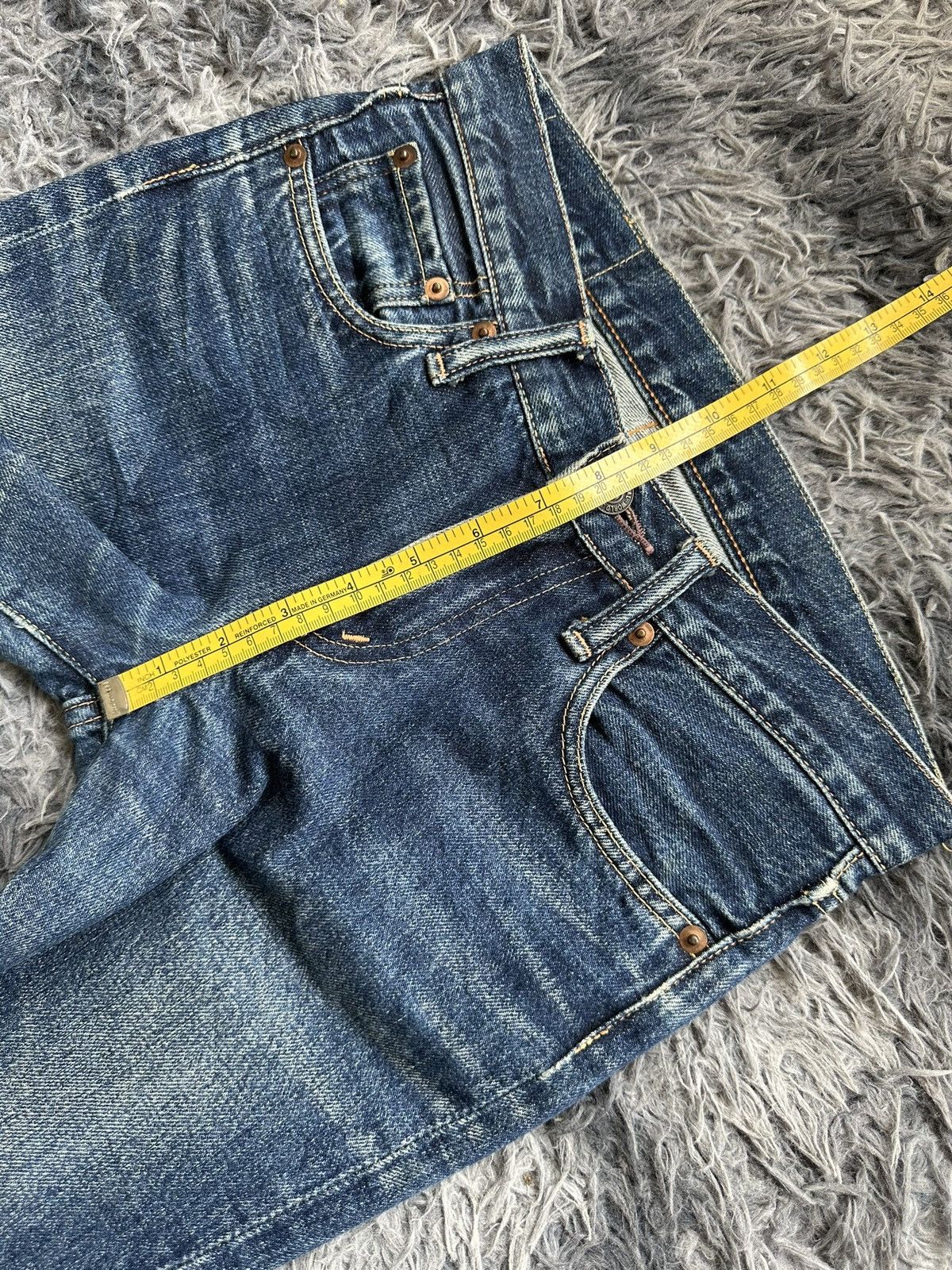 Kapital Early 00's Kapital flared raw denim jeans Size US 28 / EU 44 - 15 Thumbnail