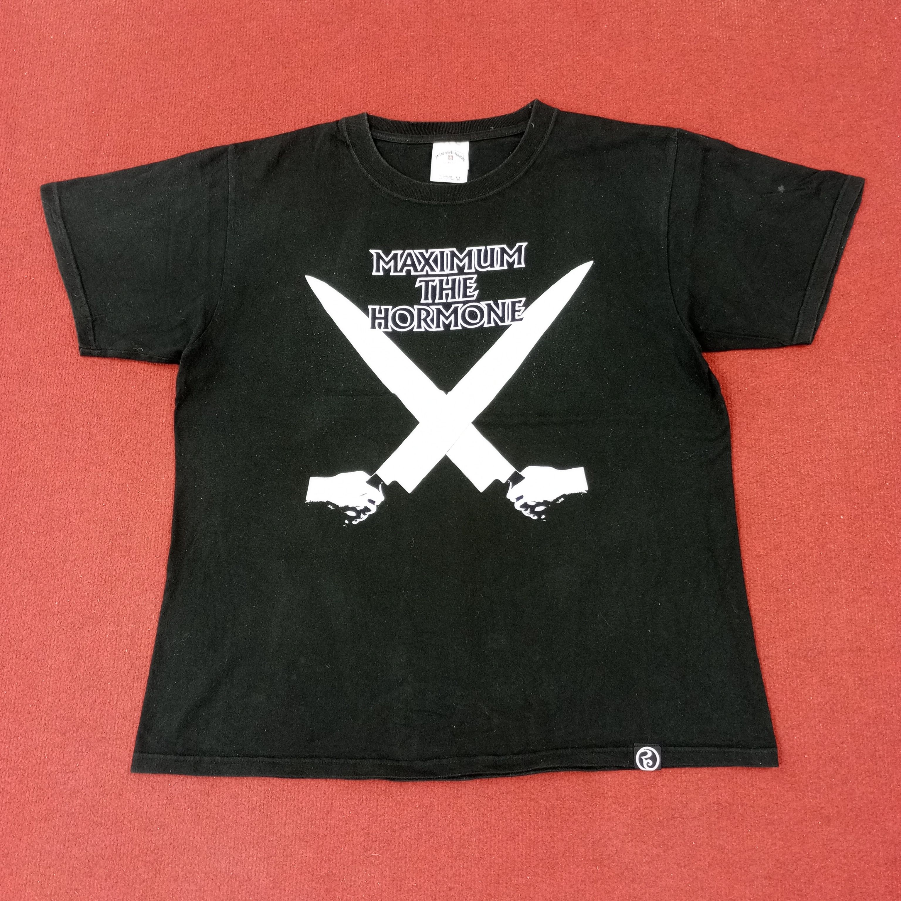Band Tees × Vintage Maximum The Hormone Japanese Rock Band Tshirt c219n29 Size US L / EU 52-54 / 3 - 1 Thumbnail