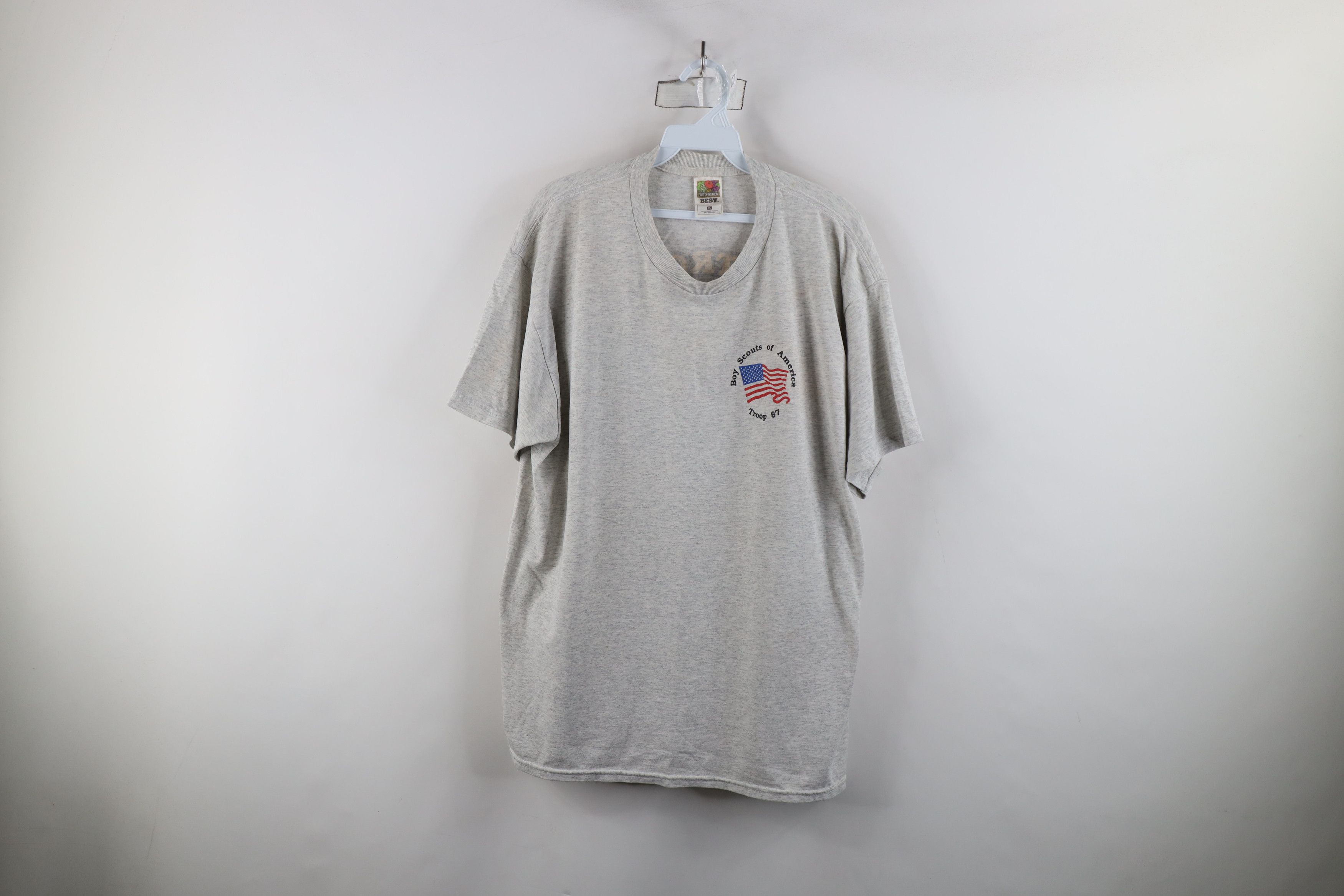 Vintage Vintage 90s Scouts of America Troop 87 Sylvania Ohio T-Shirt Size US XL / EU 56 / 4 - 1 Thumbnail
