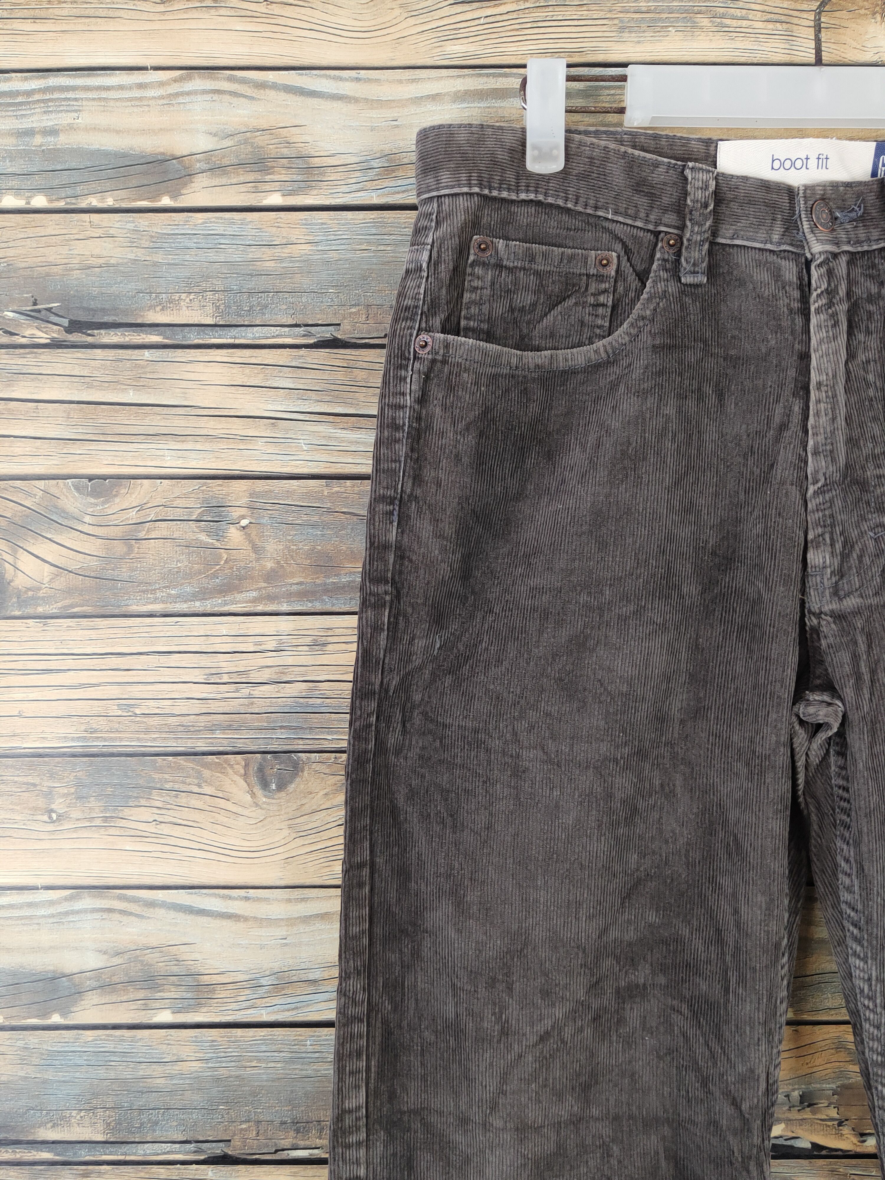 Gap Gap Dark Brown Multipocket Corduroy Pants #W1830 Size US 31 - 3 Thumbnail