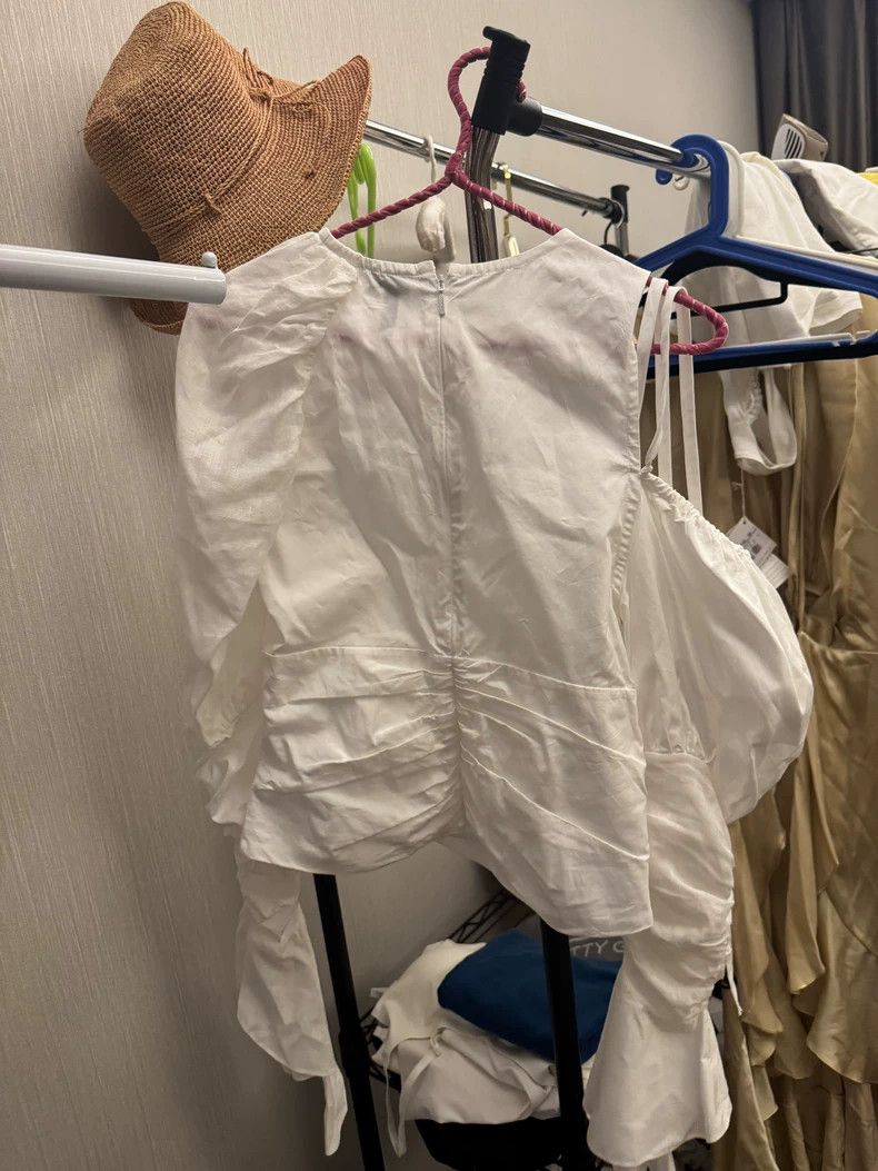 Loewe LOEWE White shirt Size XXS / US 00 / IT 34 - 2 Thumbnail