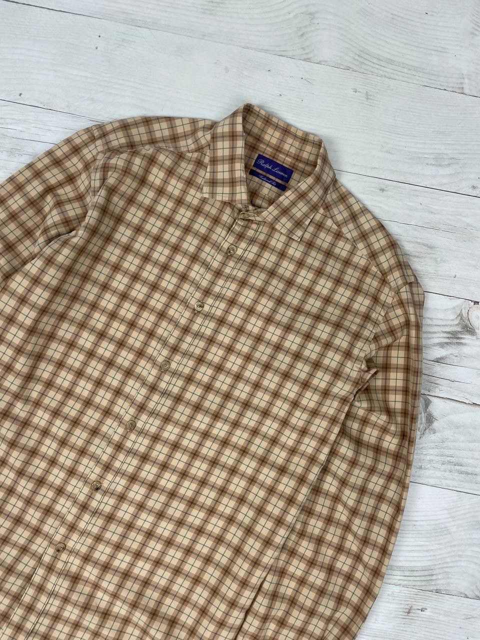 Ralph Lauren Purple Label Polo Ralph Lauren Purple Label Shirt Button Up Check Size US XL / EU 56 / 4 - 2 Thumbnail